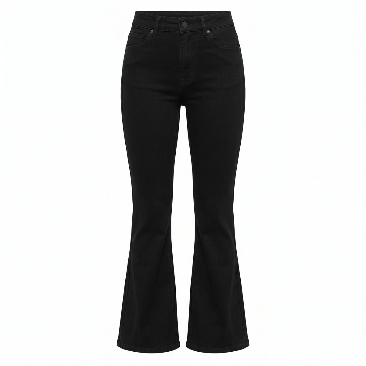 Black Flare Jeans - shopaleena