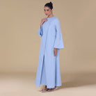 Blend Set with Gathered Details and Wide Leg Pants - shopaleena