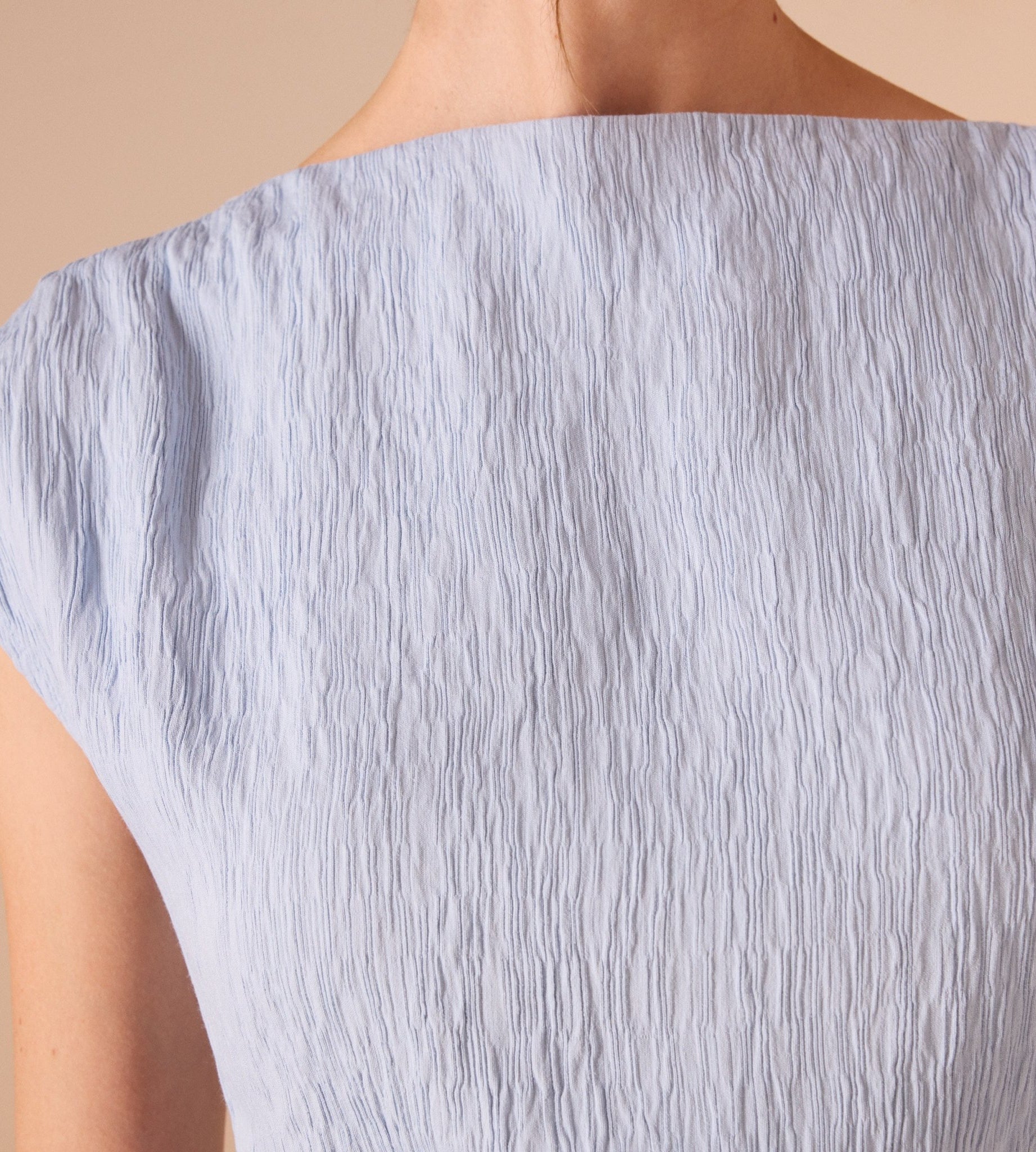 Cap Sleeve Crepe Top - shopaleena