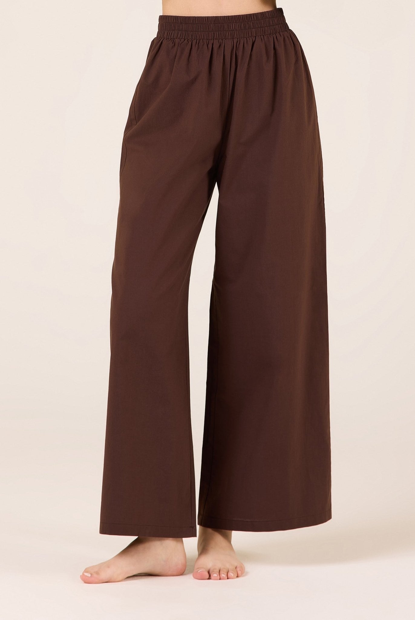 Cotton Floral Print Wide Leg Pants - shopaleena