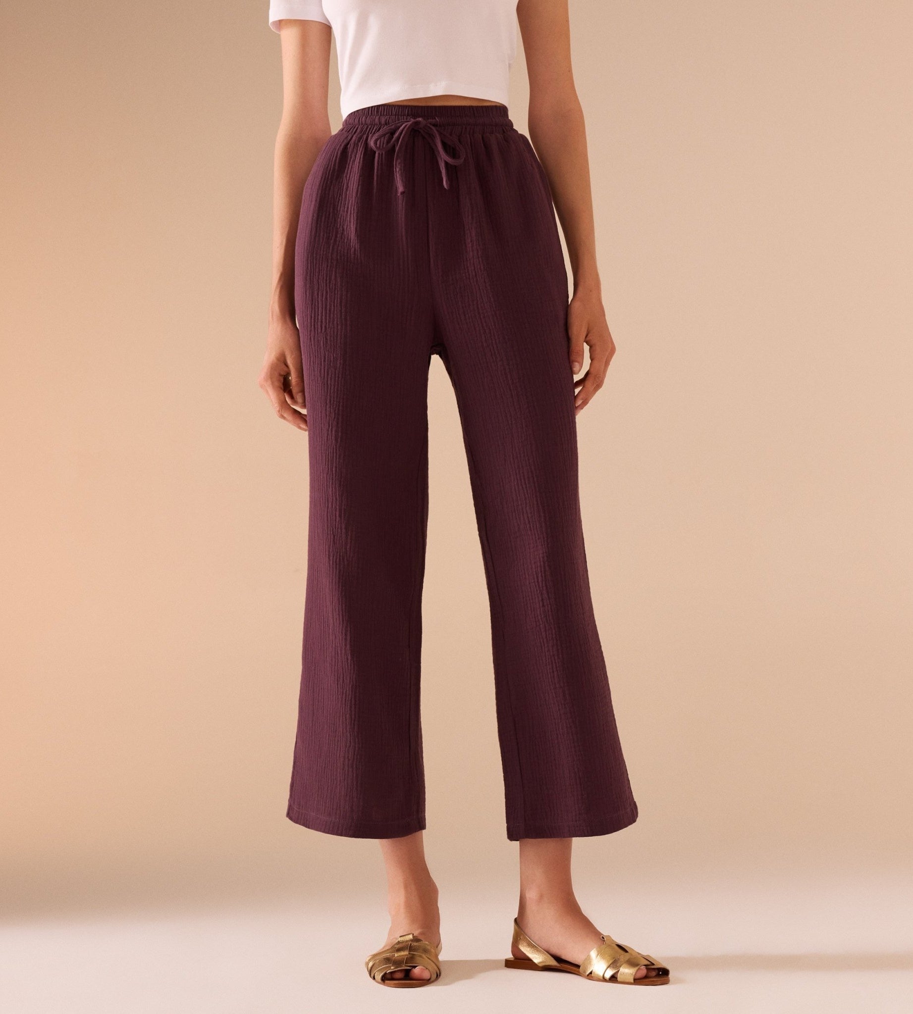 Cotton Pants - shopaleena