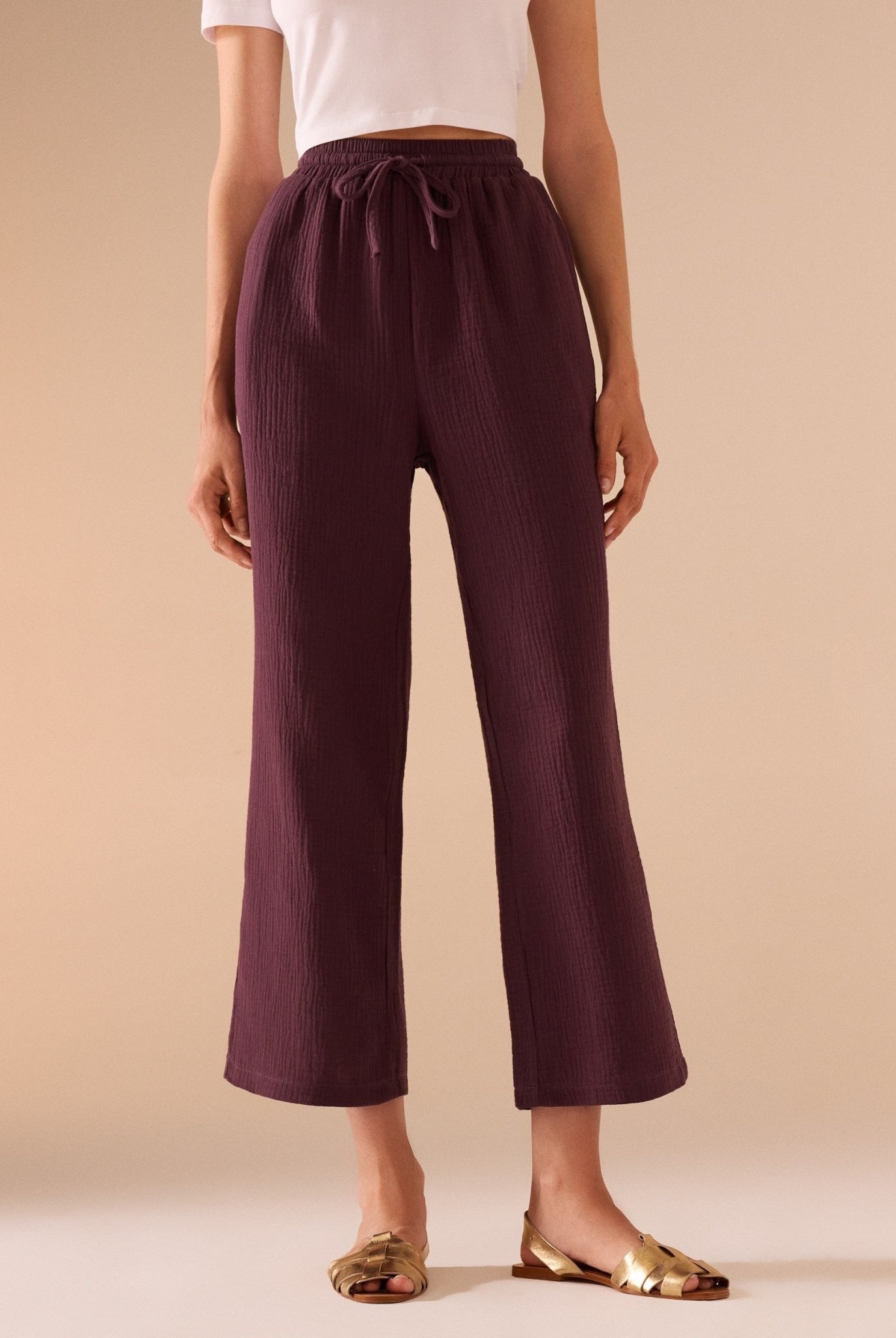 Cotton Pants - shopaleena