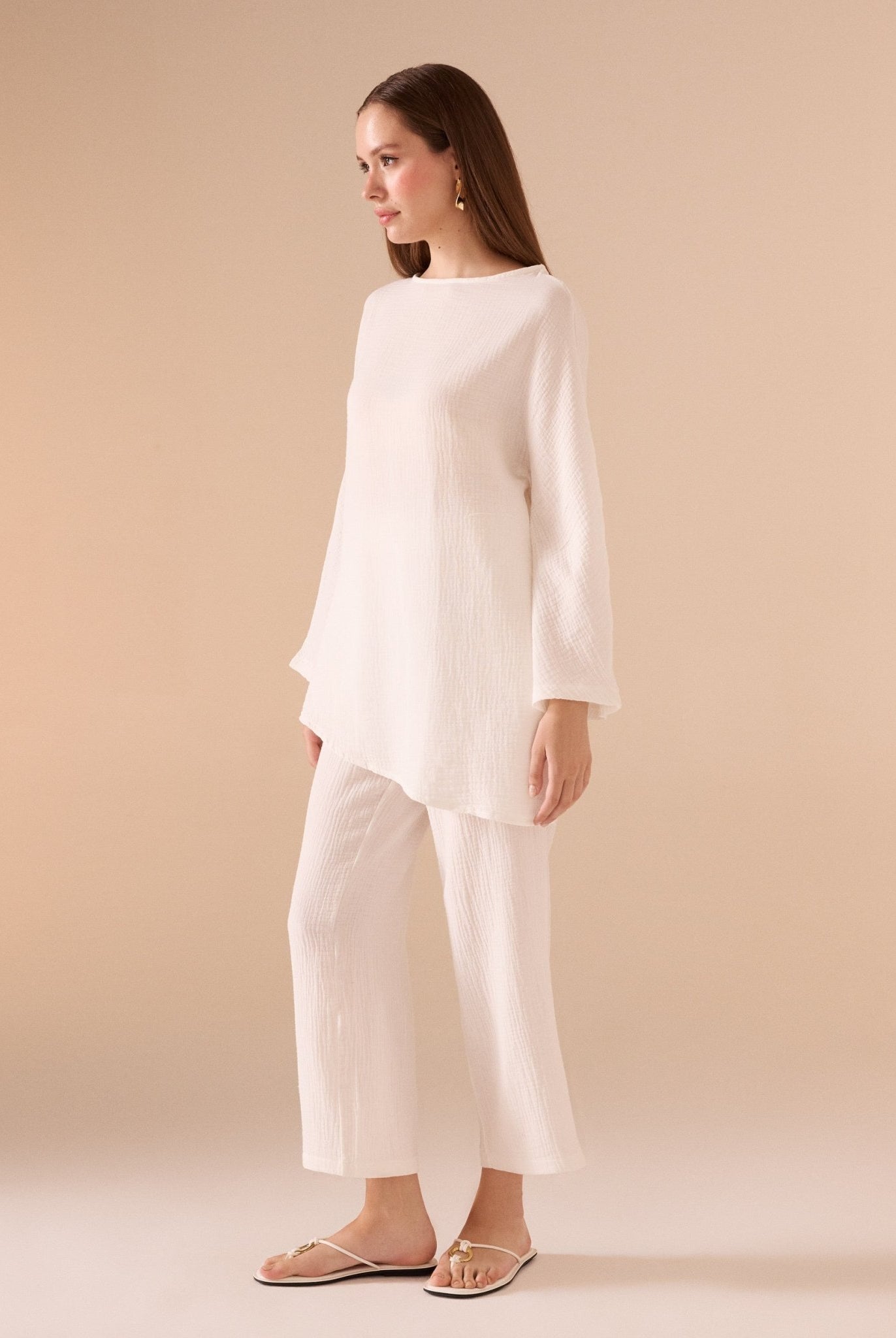 Cotton Pants - shopaleena