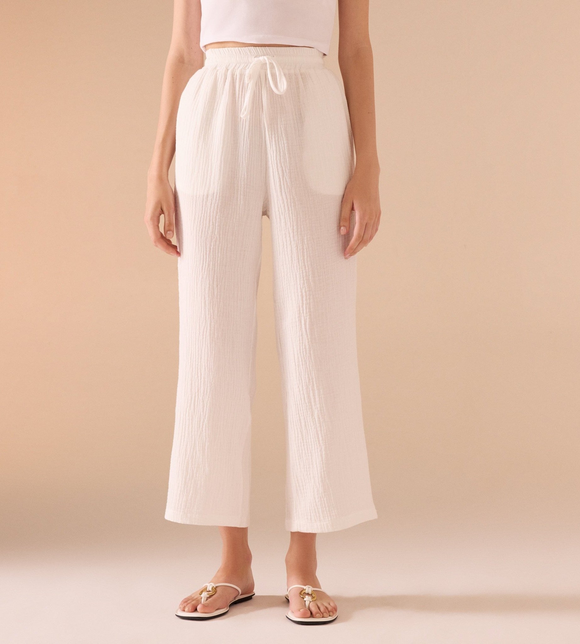 Cotton Pants - shopaleena