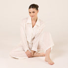 Cotton Shirt with Ribbon Details - shopaleena