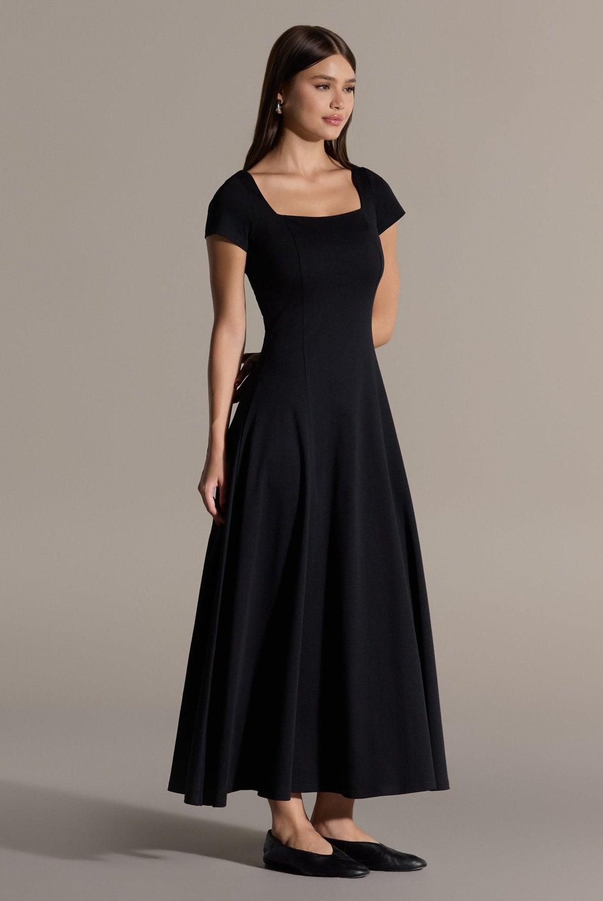 Cotton Under Abaya Dress - shopaleena