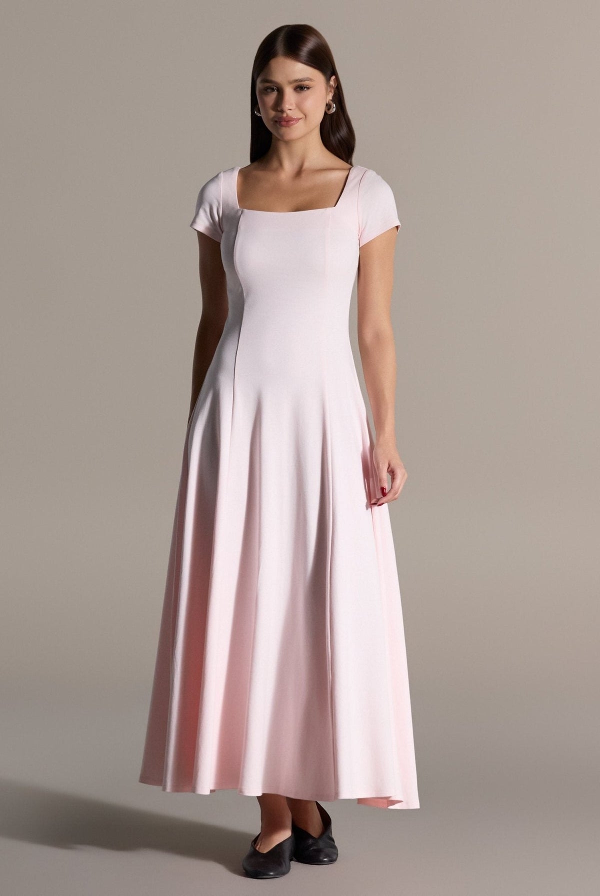 Cotton Under Abaya Dress - shopaleena