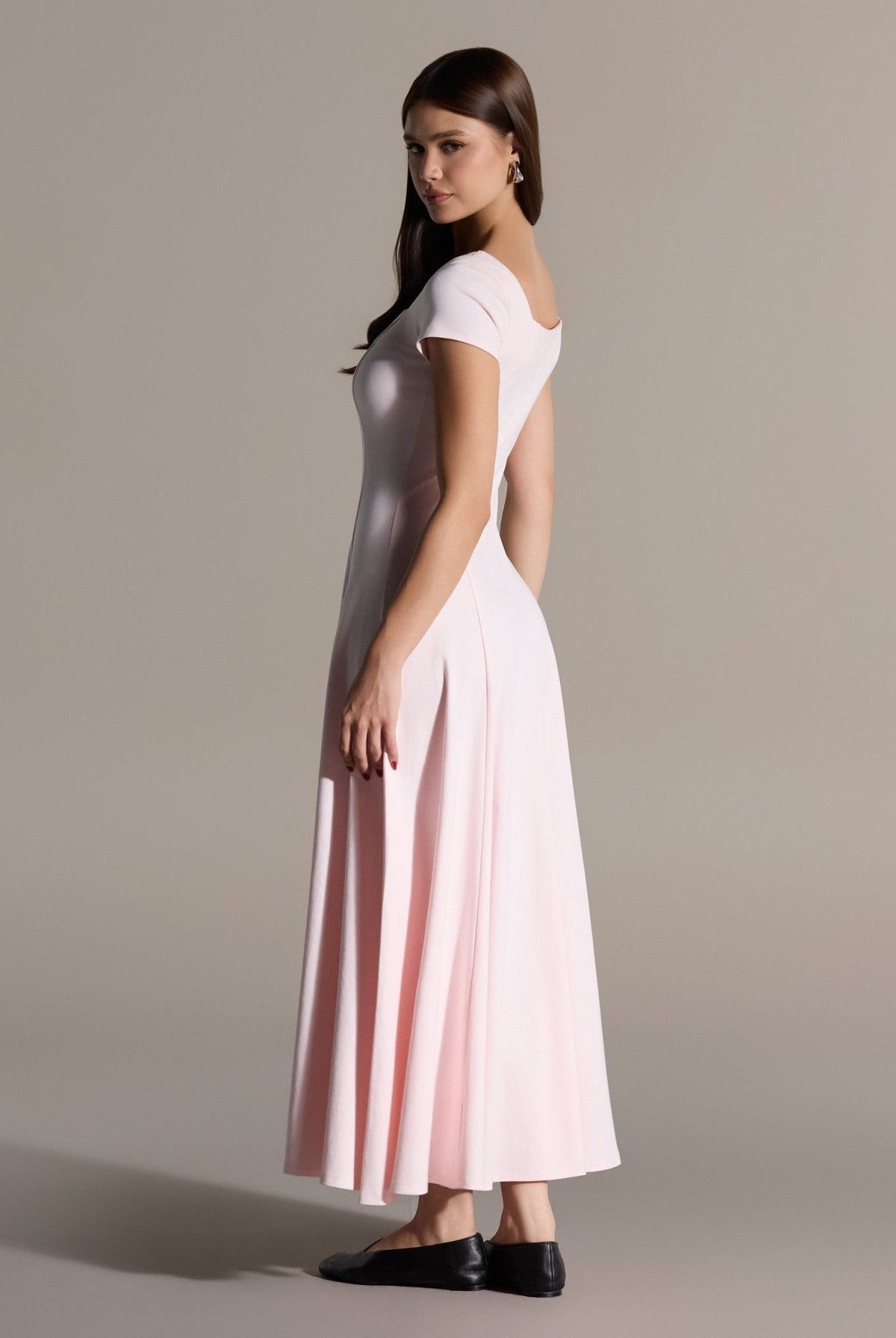 Cotton Under Abaya Dress - shopaleena