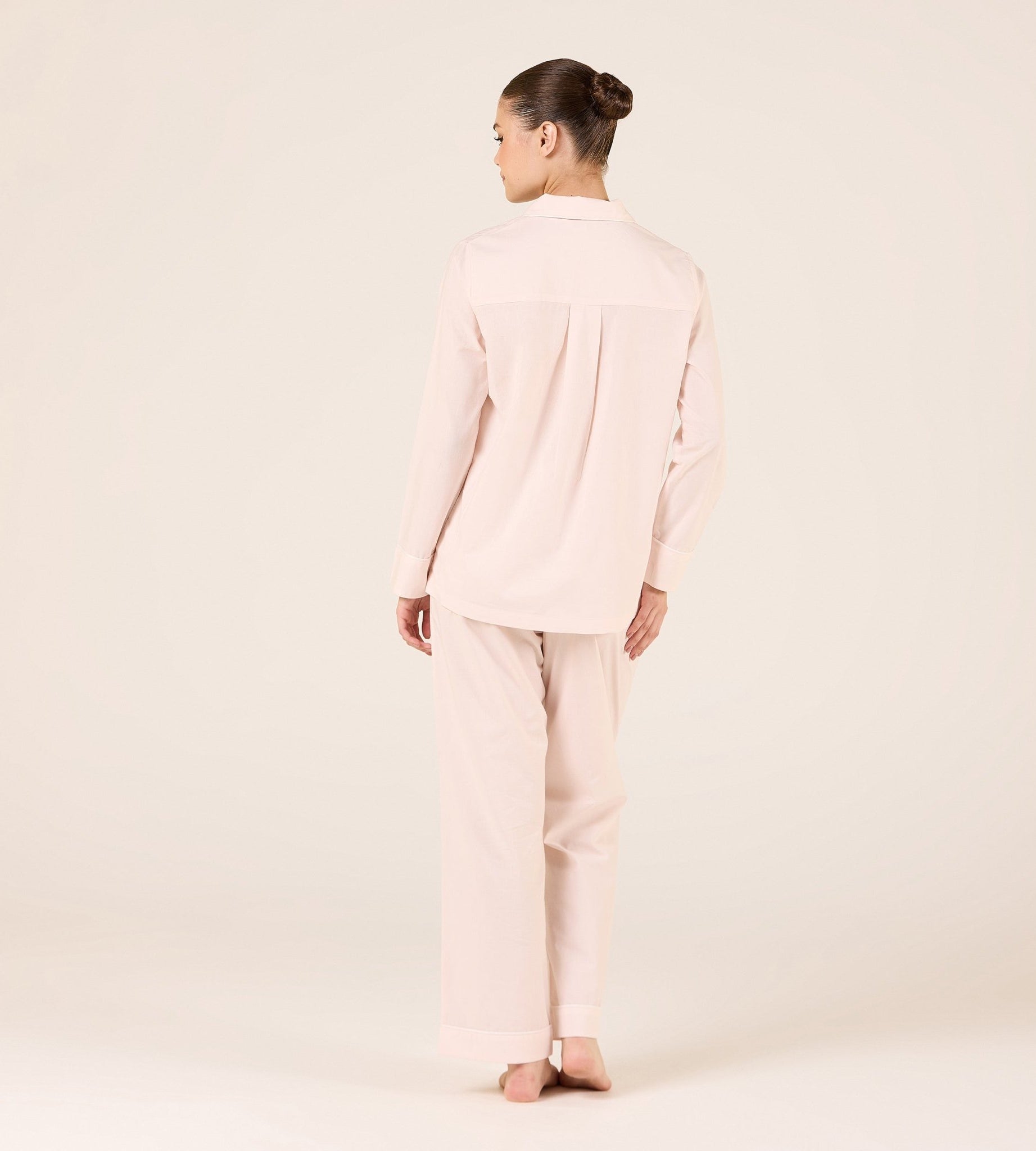 Cotton Wide Leg Elastic Waist Pants - shopaleena