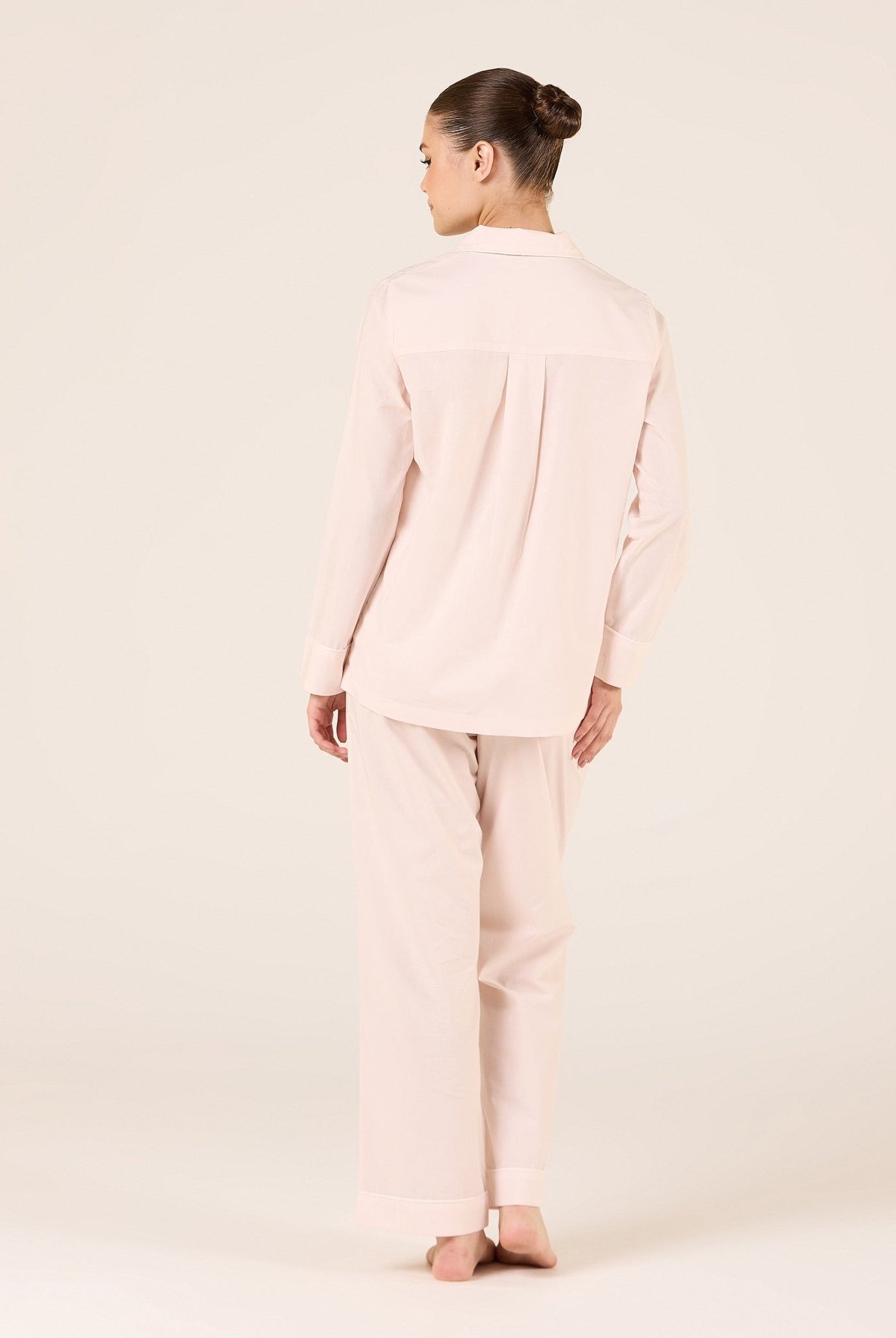 Cotton Wide Leg Elastic Waist Pants - shopaleena