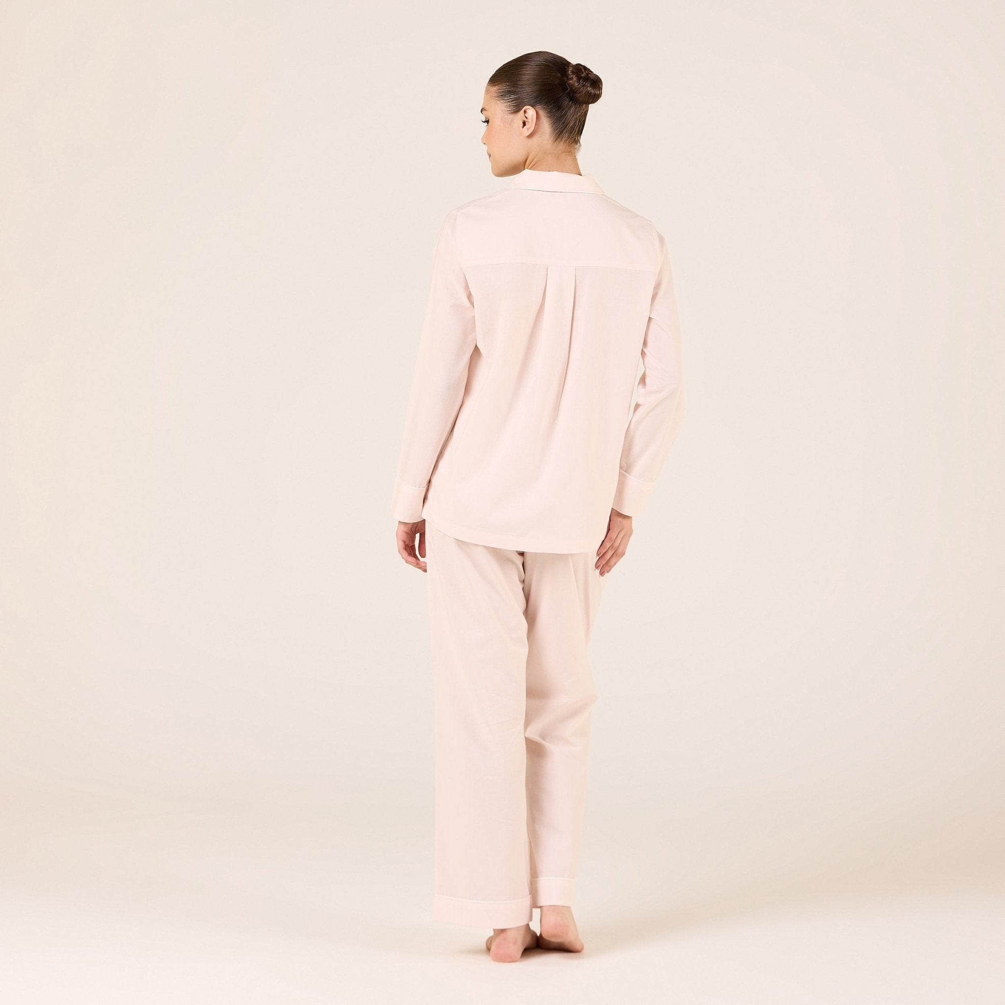 Cotton Wide Leg Elastic Waist Pants - shopaleena