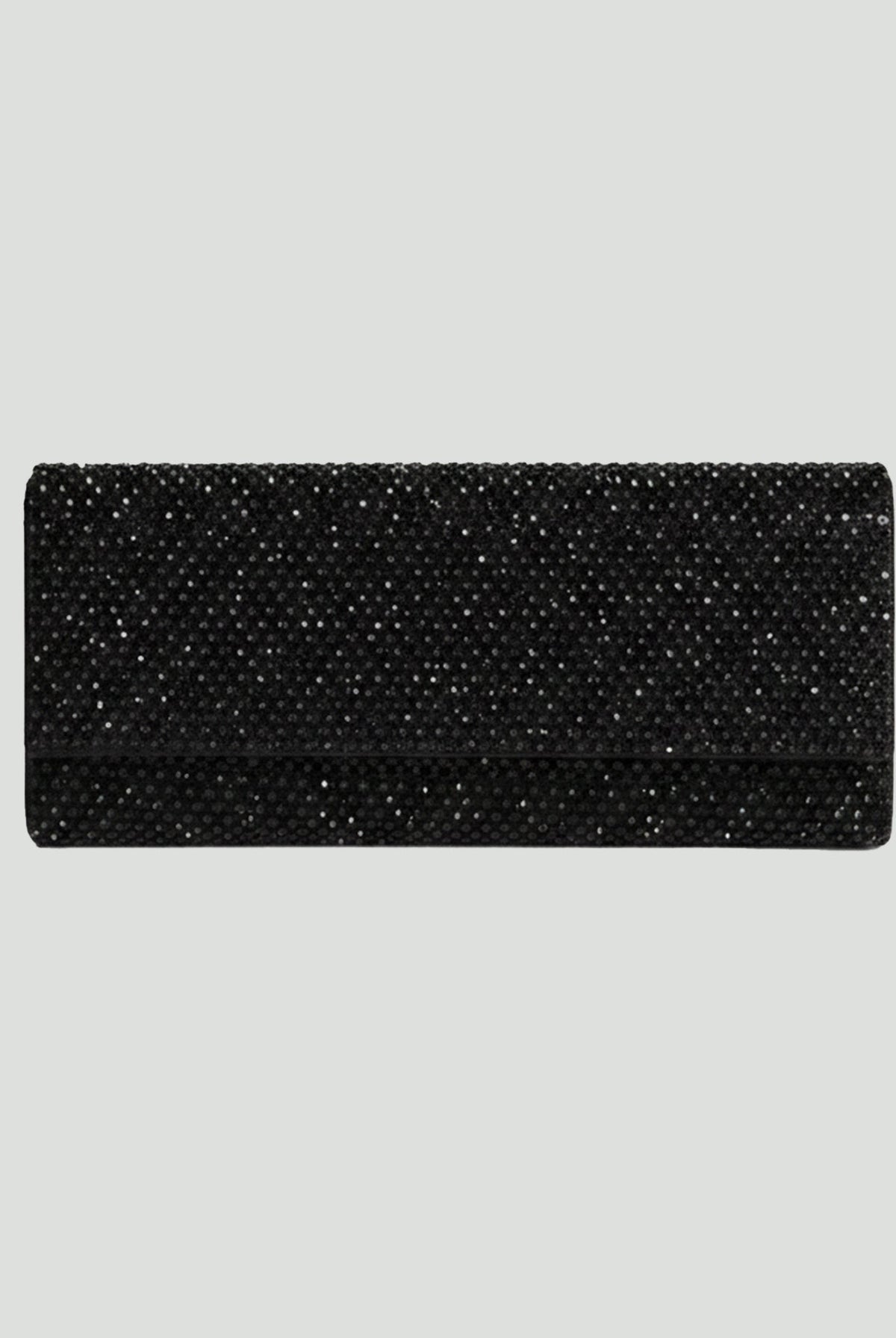 Crystal-Embellished Clutch - shopaleena