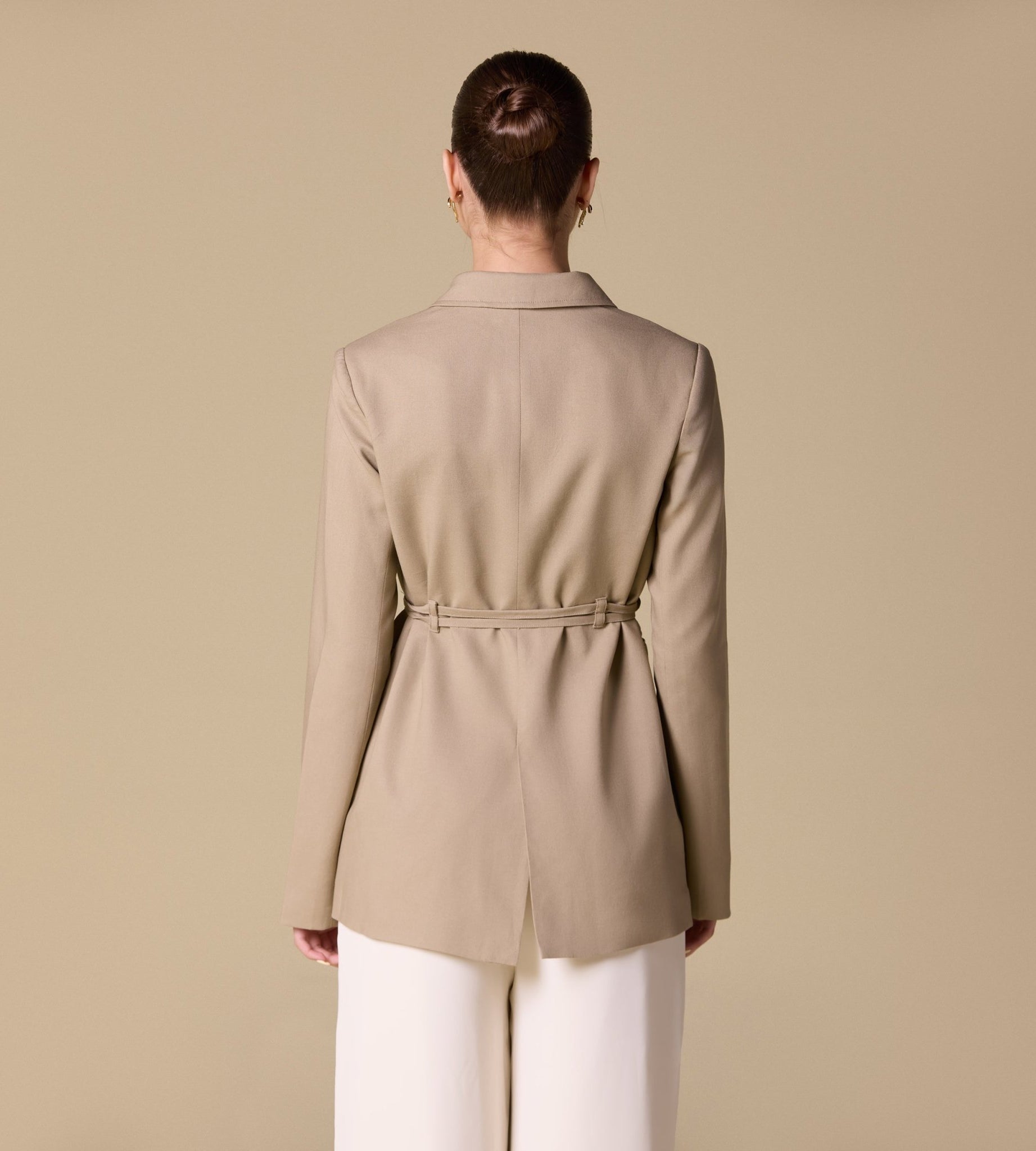 Drop Hem Long Sleeve Top - shopaleena