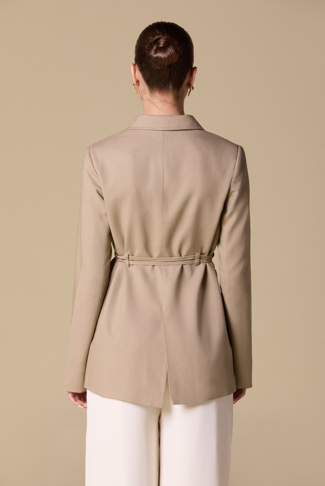 Drop Hem Long Sleeve Top - shopaleena