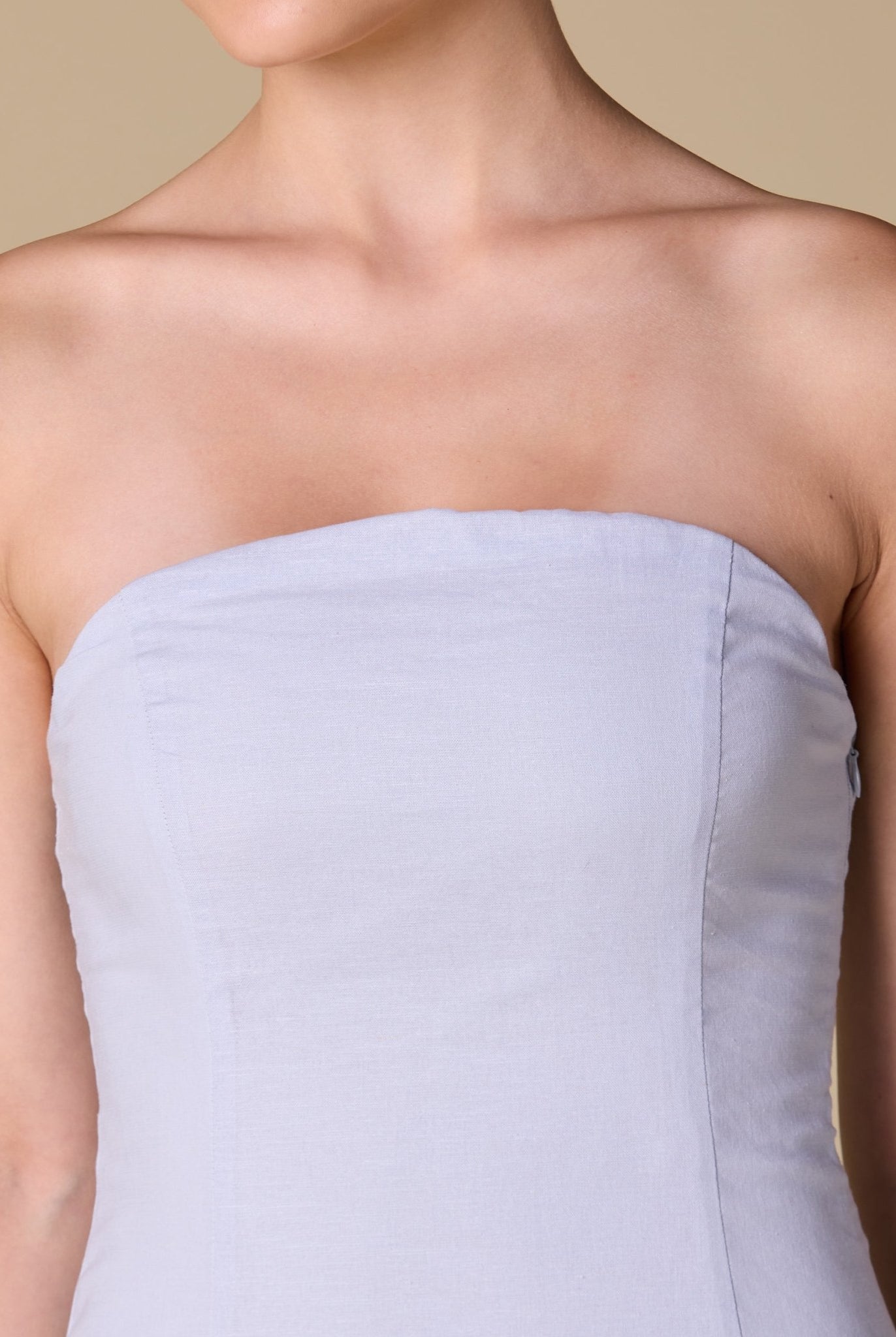 Flared A - Line Dress with Gifted Gathered Off - Shoulder Top - shopaleena