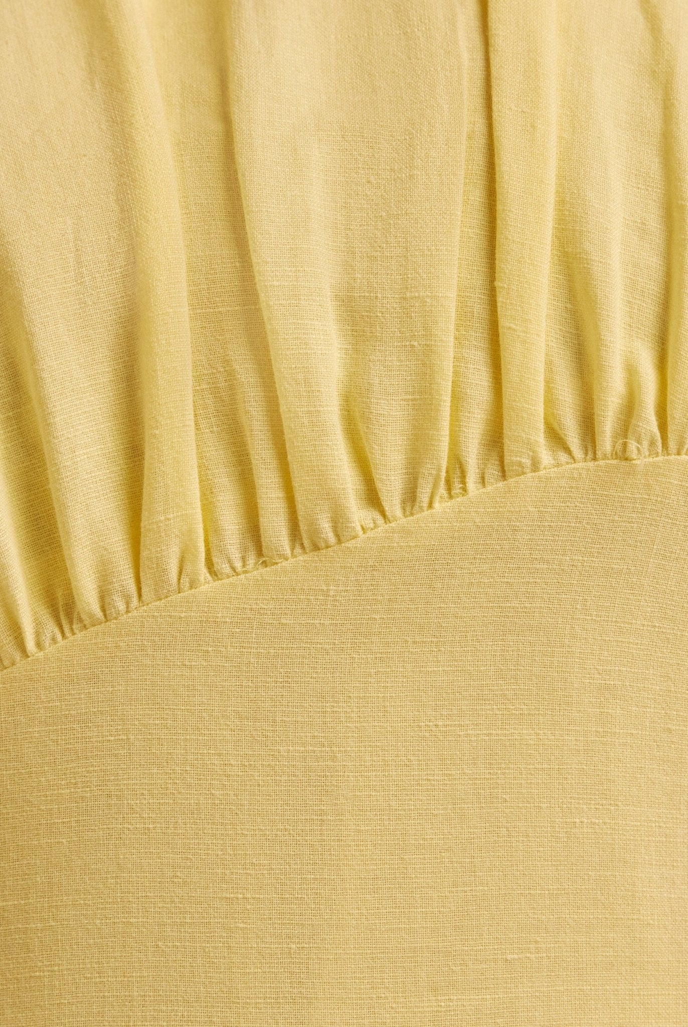 Gathered Waist A - Line Maxi Dress - shopaleena