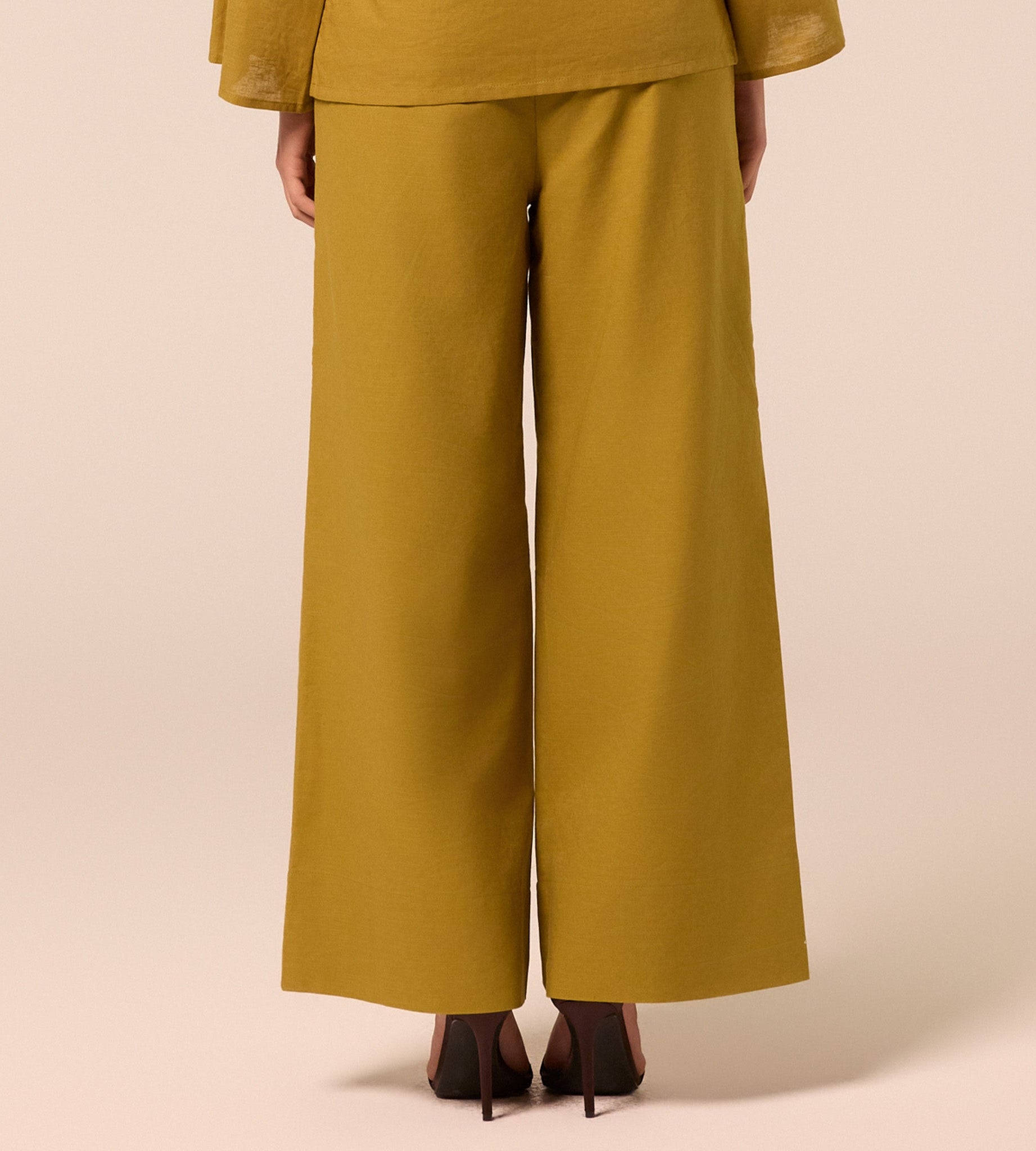 Green Wide Leg Pants - shopaleena