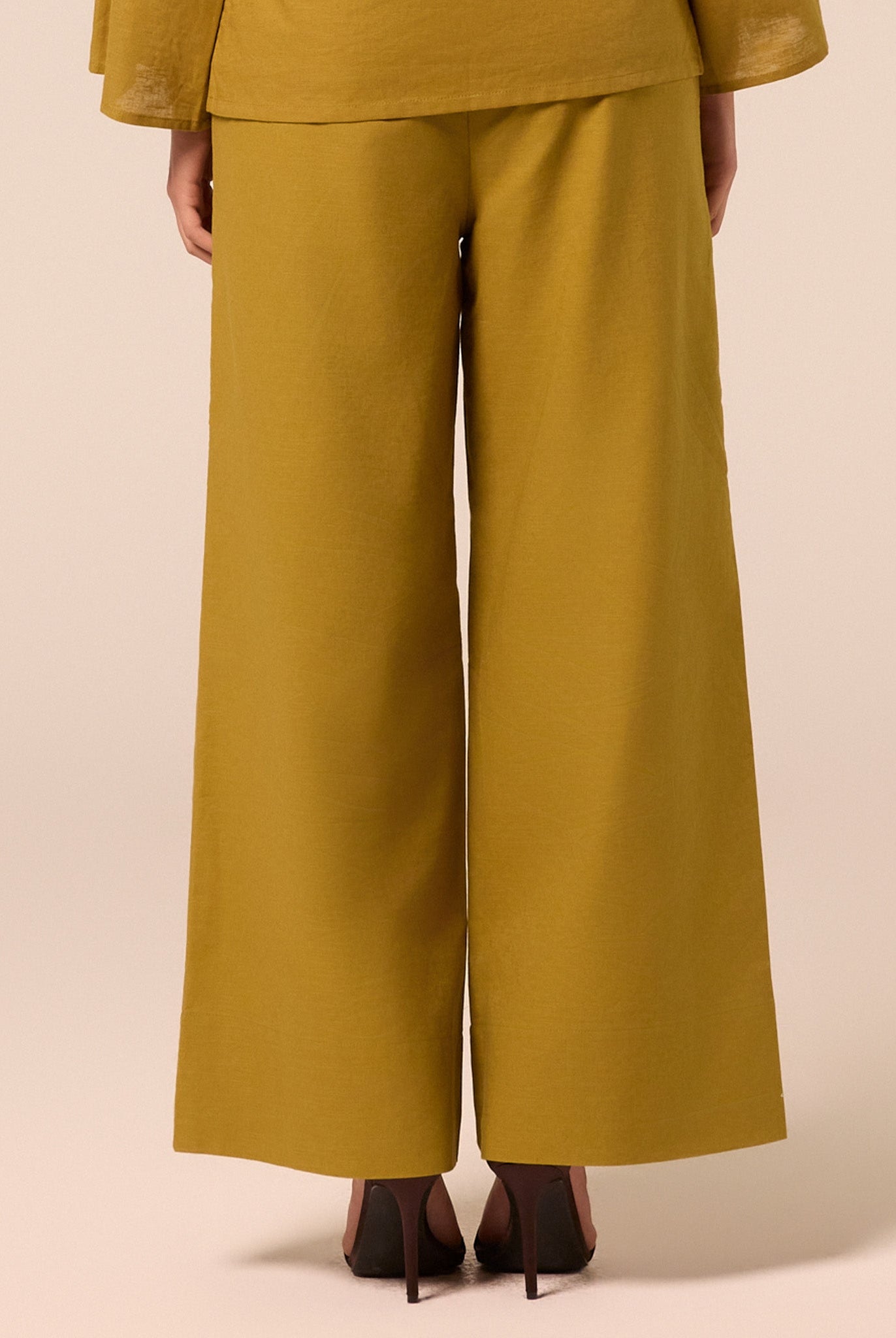 Green Wide Leg Pants - shopaleena