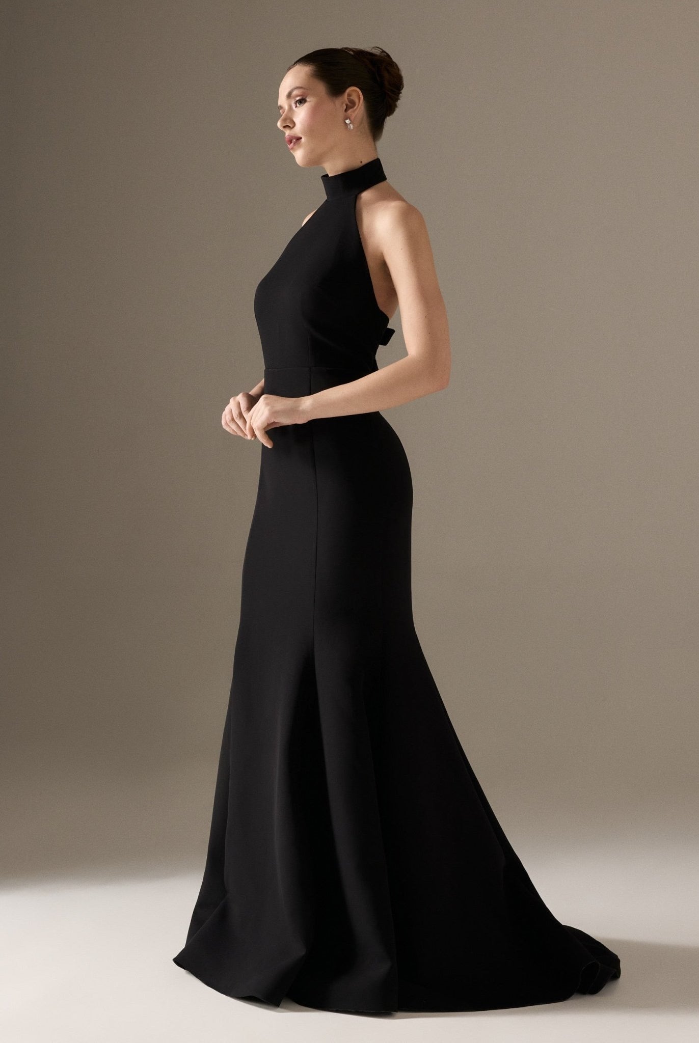 Halter Neck Mermaid Dress - shopaleena