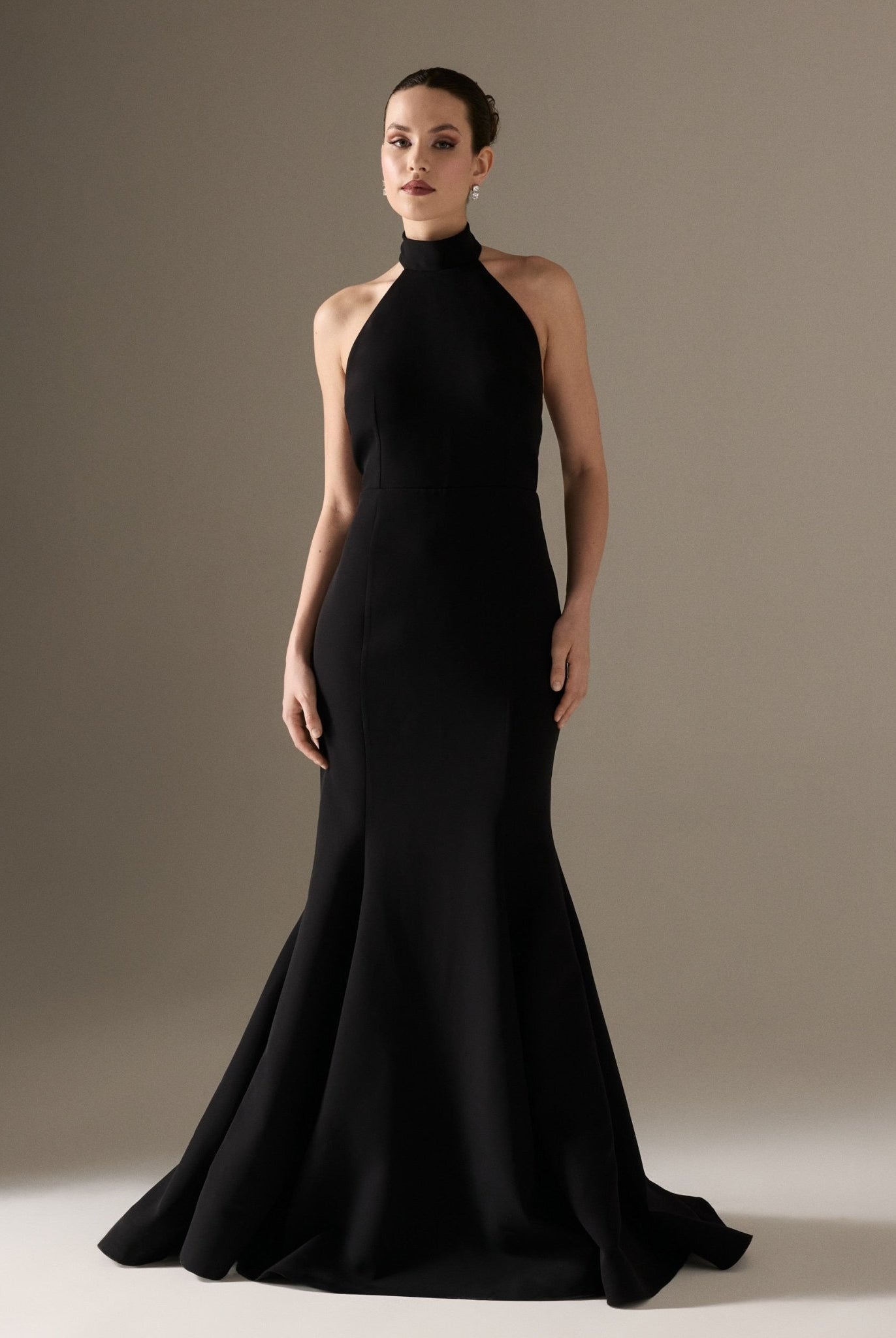 Halter Neck Mermaid Dress - shopaleena