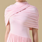 Jersey Draped Maxi Dress - shopaleena