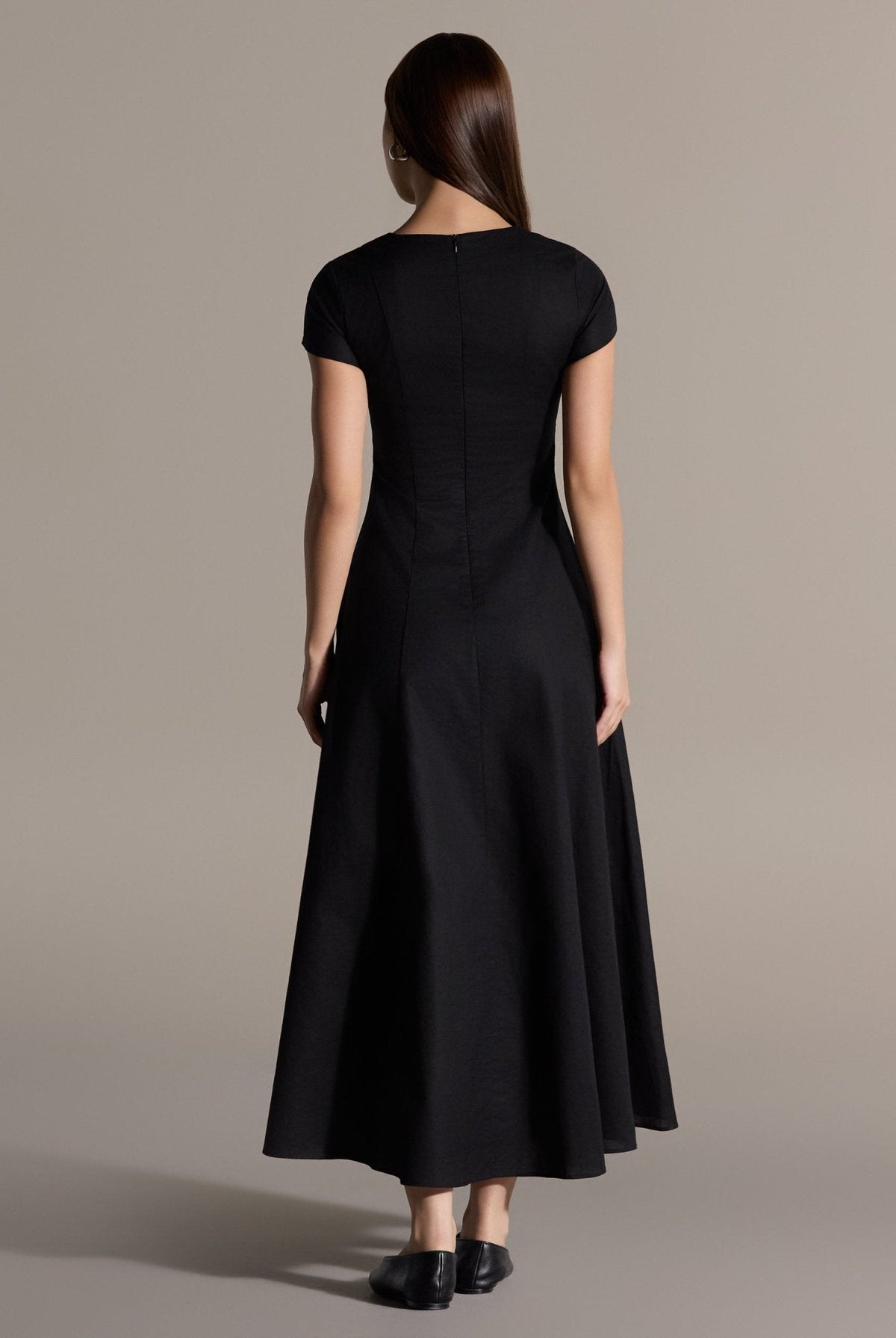 Linen Under Abaya Dress - shopaleena