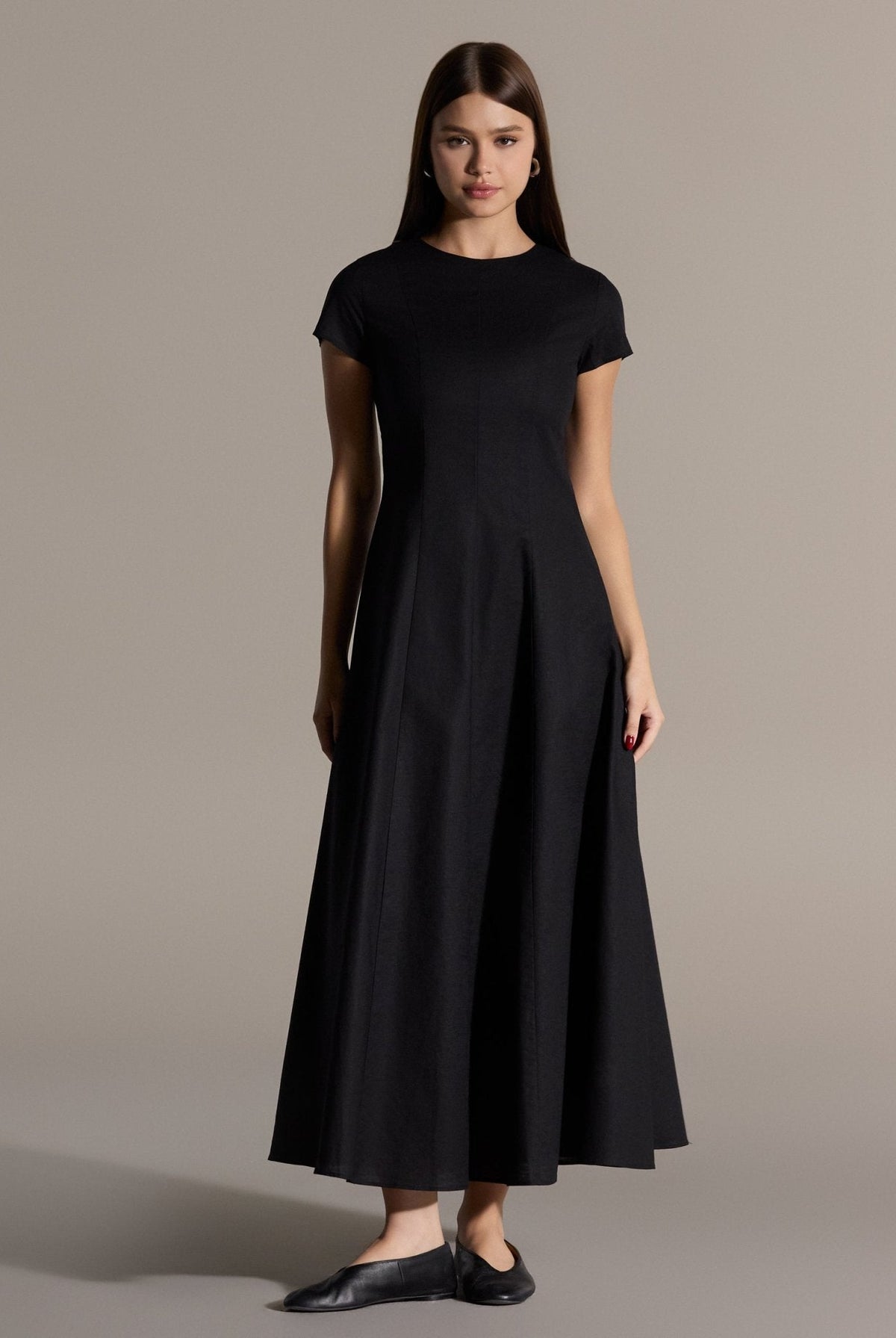 Linen Under Abaya Dress - shopaleena