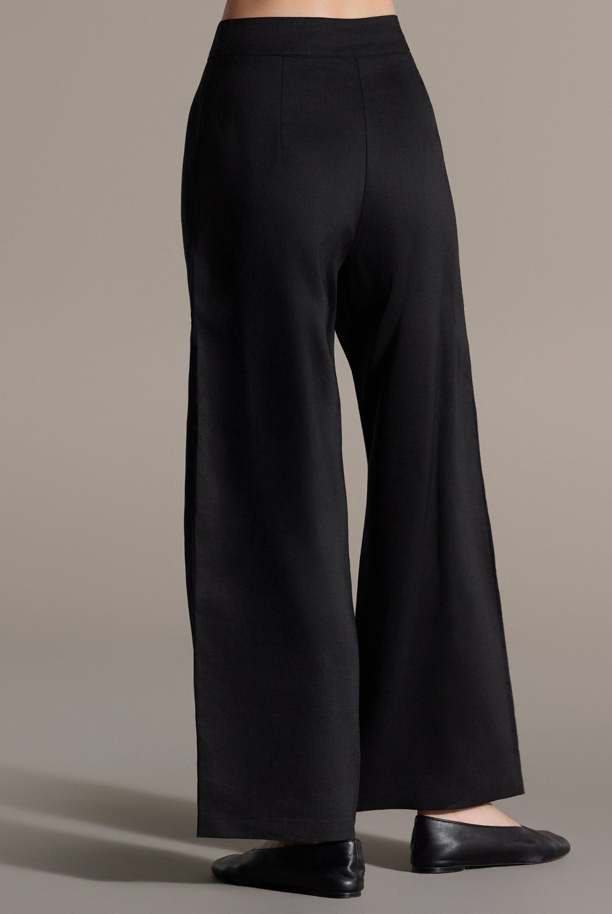 Linen Wide Leg Pants - shopaleena