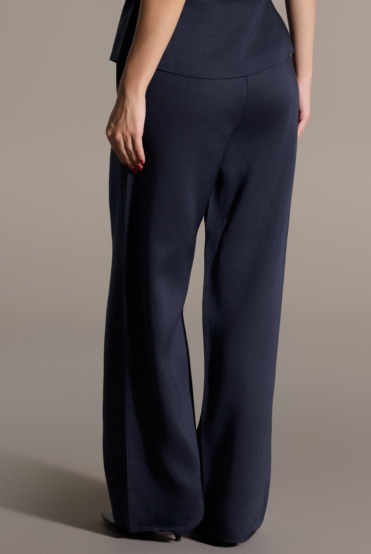 Linen Wide Leg Pants - shopaleena