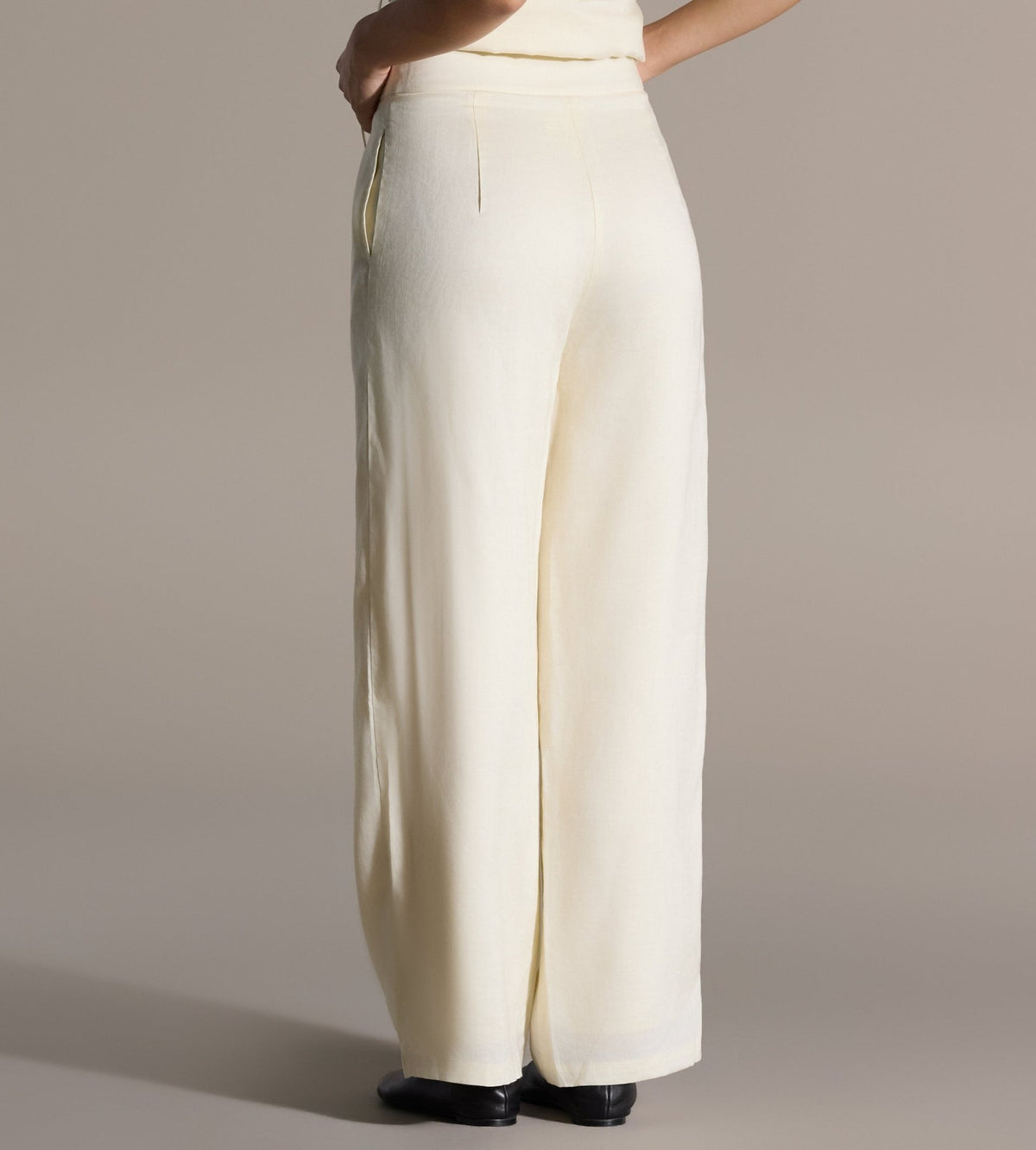 Linen Wide Leg Pants - shopaleena