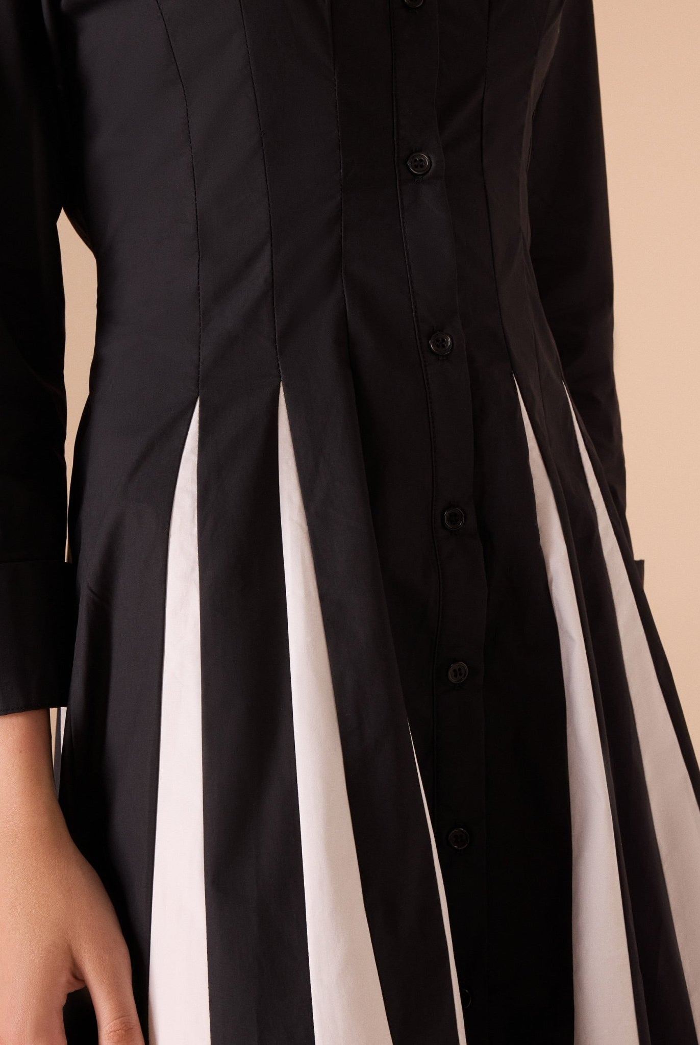 Long Sleeve A - line Maxi Dress - shopaleena