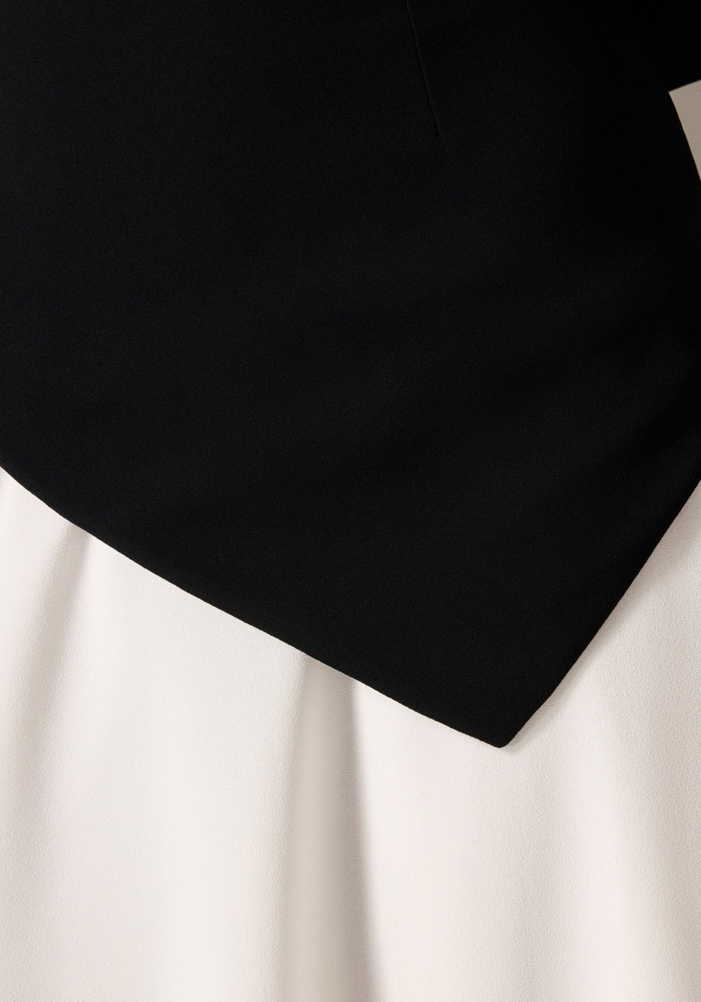Long Sleeve A - line Midi Crepe Dress - shopaleena