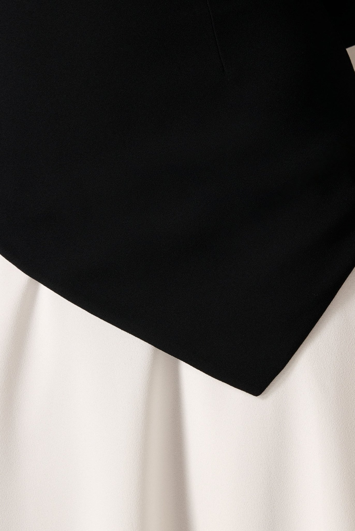 Long Sleeve A - line Midi Crepe Dress - shopaleena