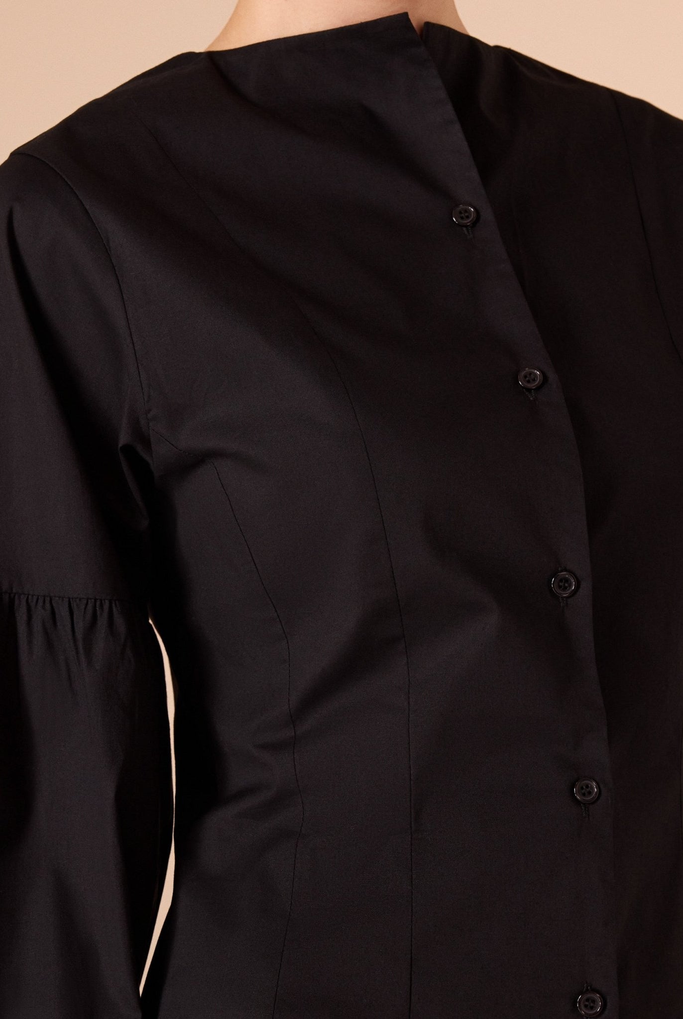 Long Sleeve Ruffled Shirt - shopaleena