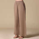 Loose Fit Drawstring Cord Cord Pants - shopaleena