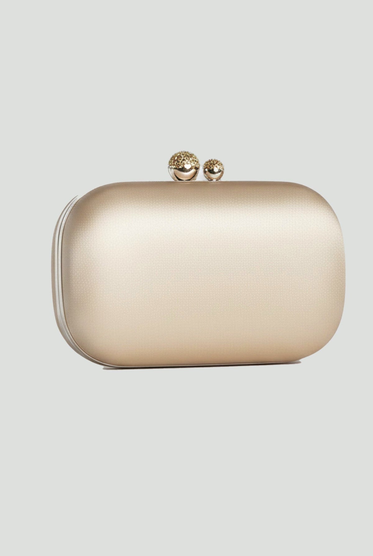 Oval Satin Clutch - shopaleena