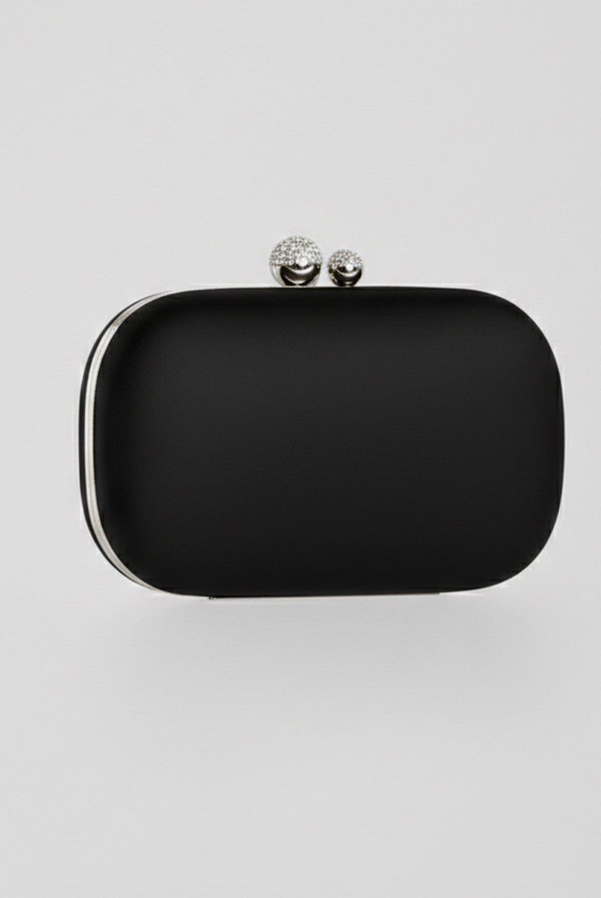 Oval Satin Clutch - shopaleena