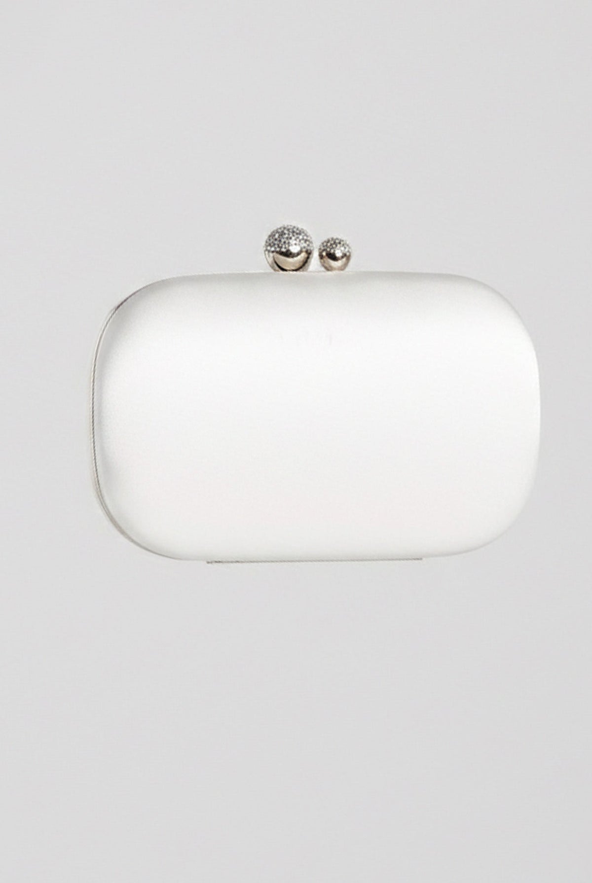 Oval Satin Clutch - shopaleena