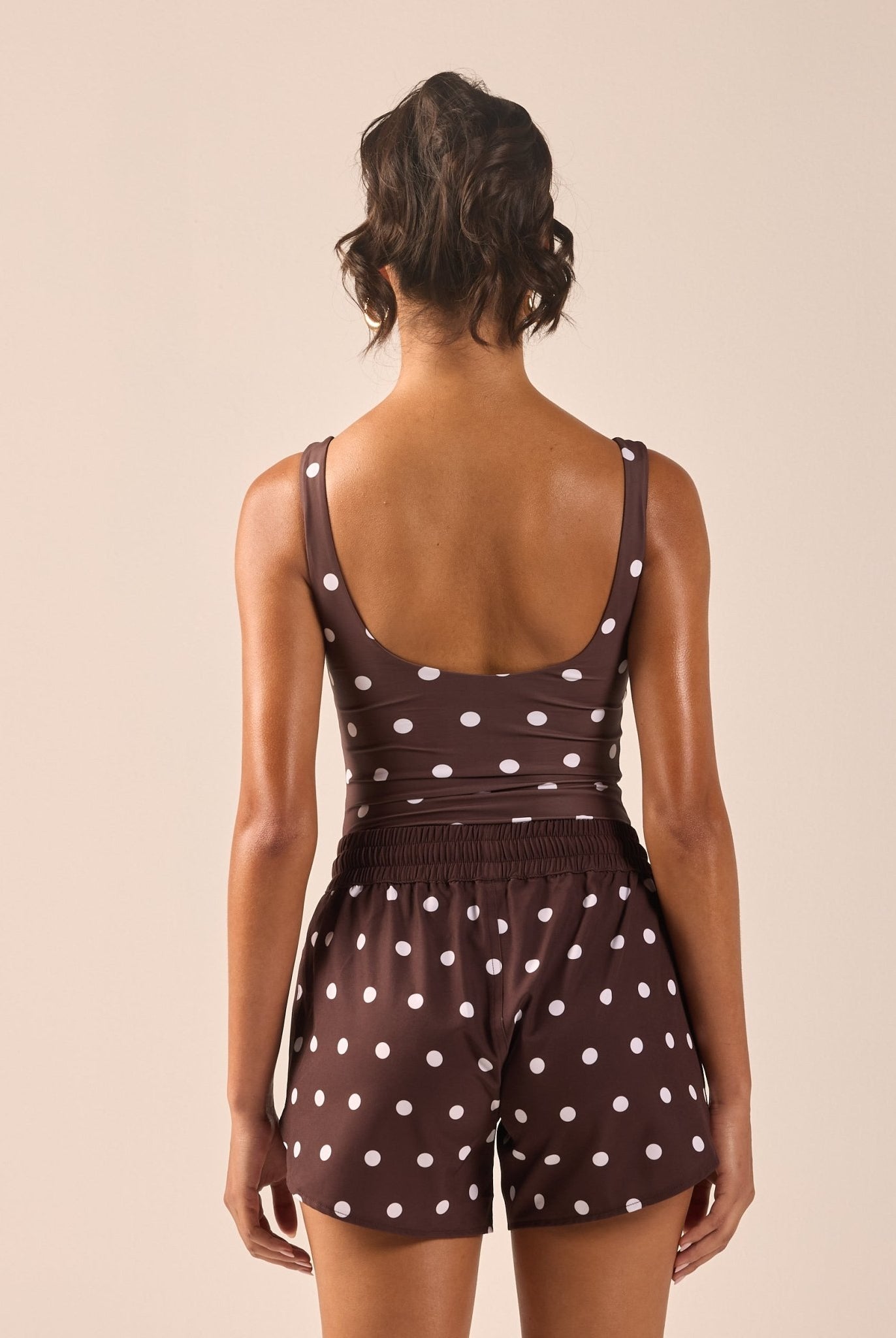 Polka Dot Swim Shorts - shopaleena