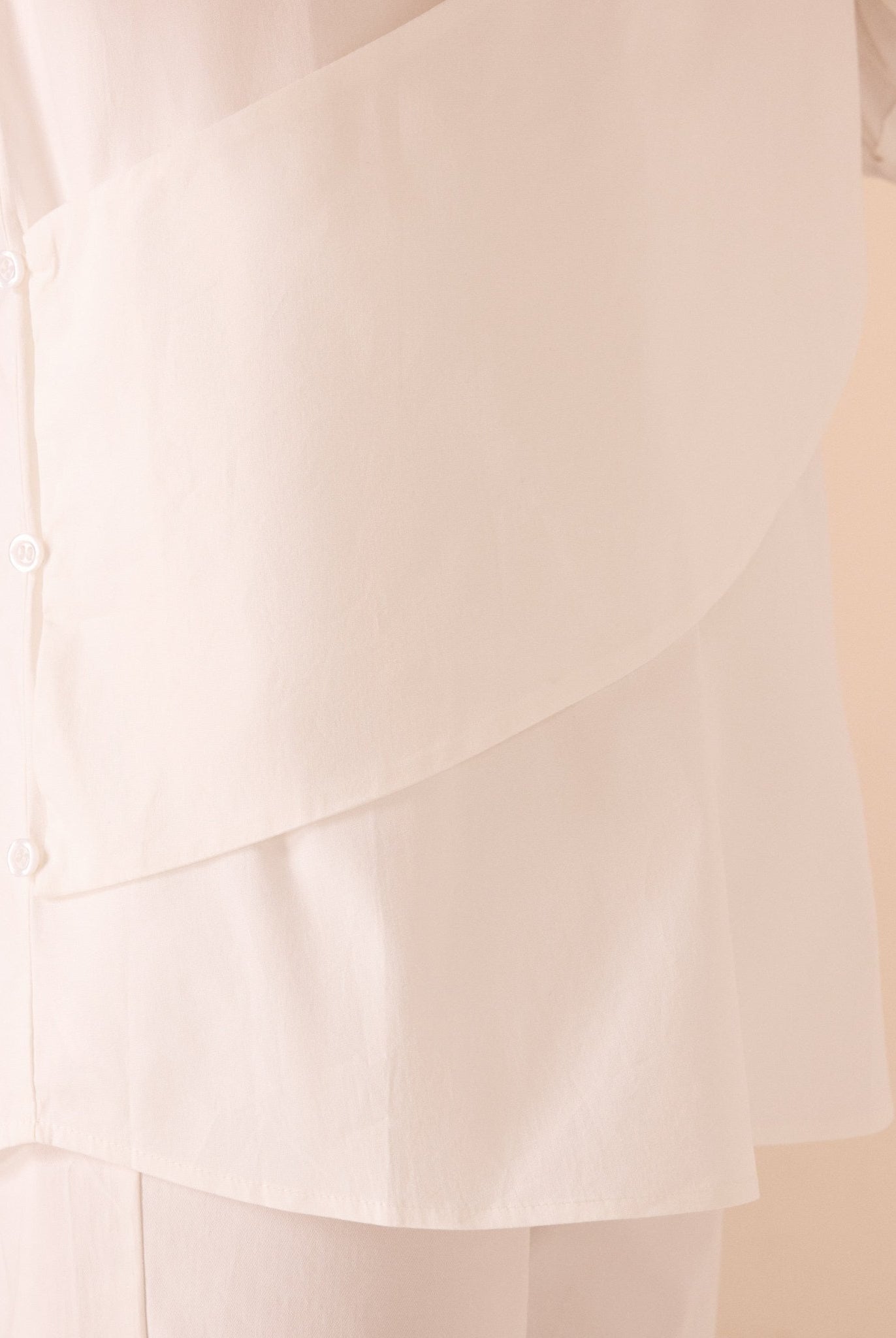 Poplin Shirt With Drop Shoulder Piece - shopaleena