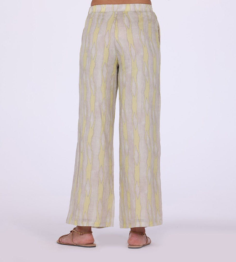 Printed Cotton Loose fit pants - shopaleena