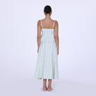 Printed Twill A - Line Skirt - shopaleena