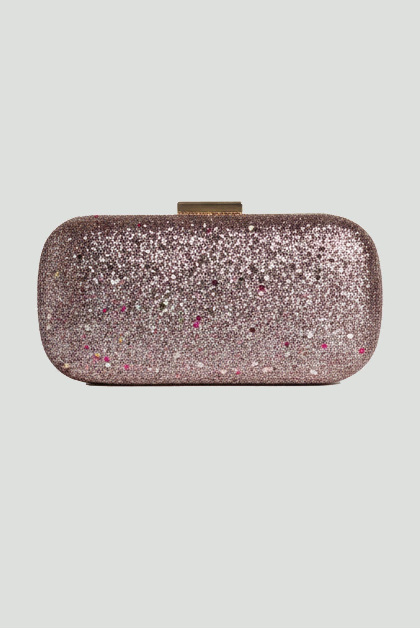 Purple Glitter Clutch - shopaleena