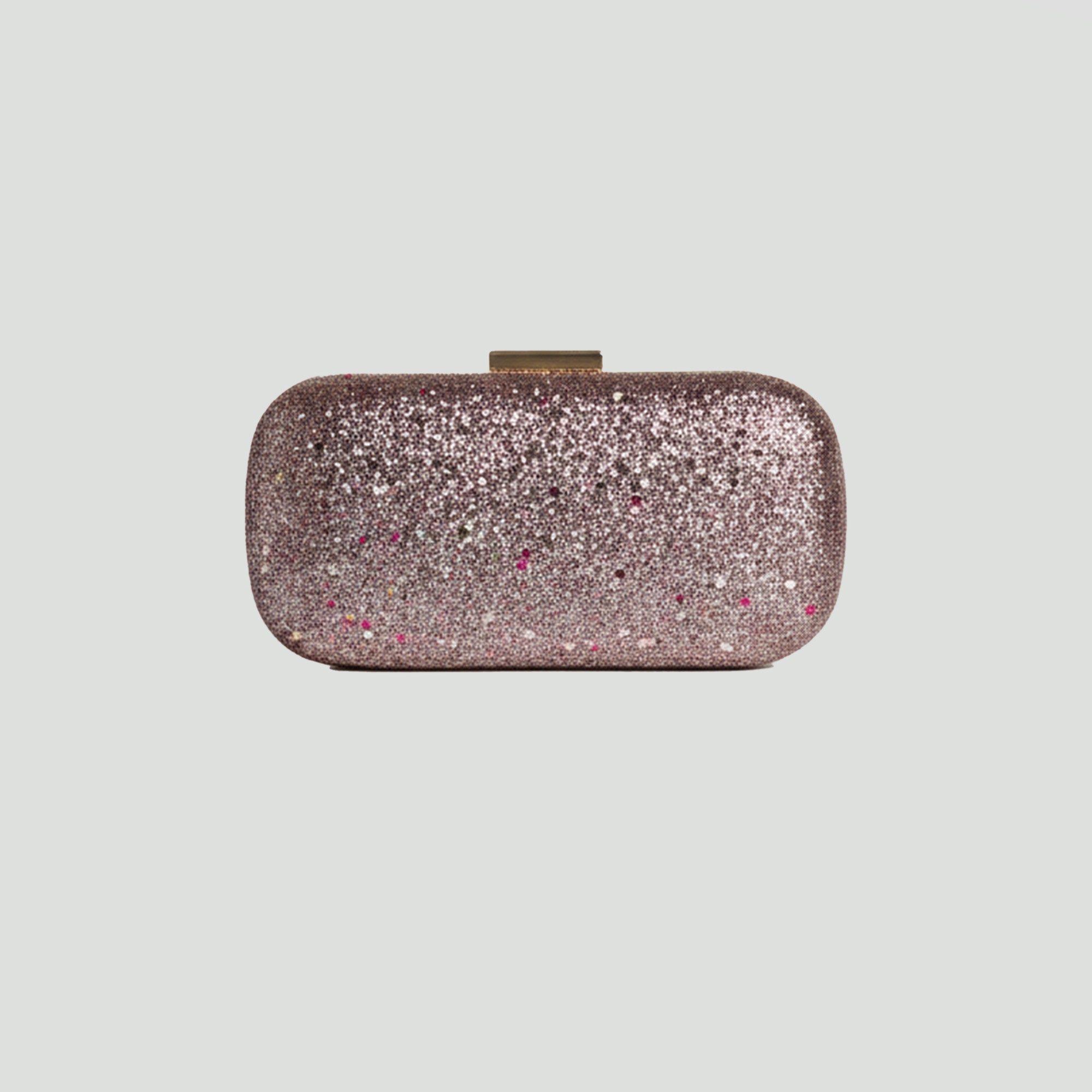 Purple Glitter Clutch - shopaleena