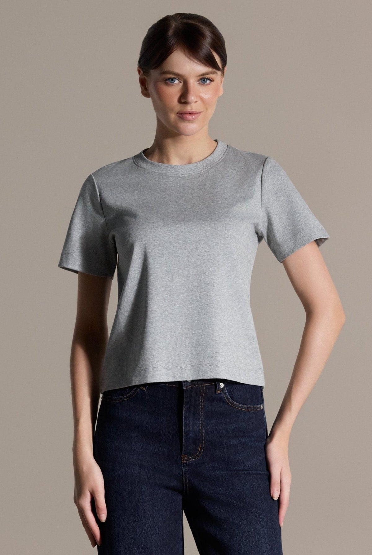 Round Neck T-Shirt - shopaleena