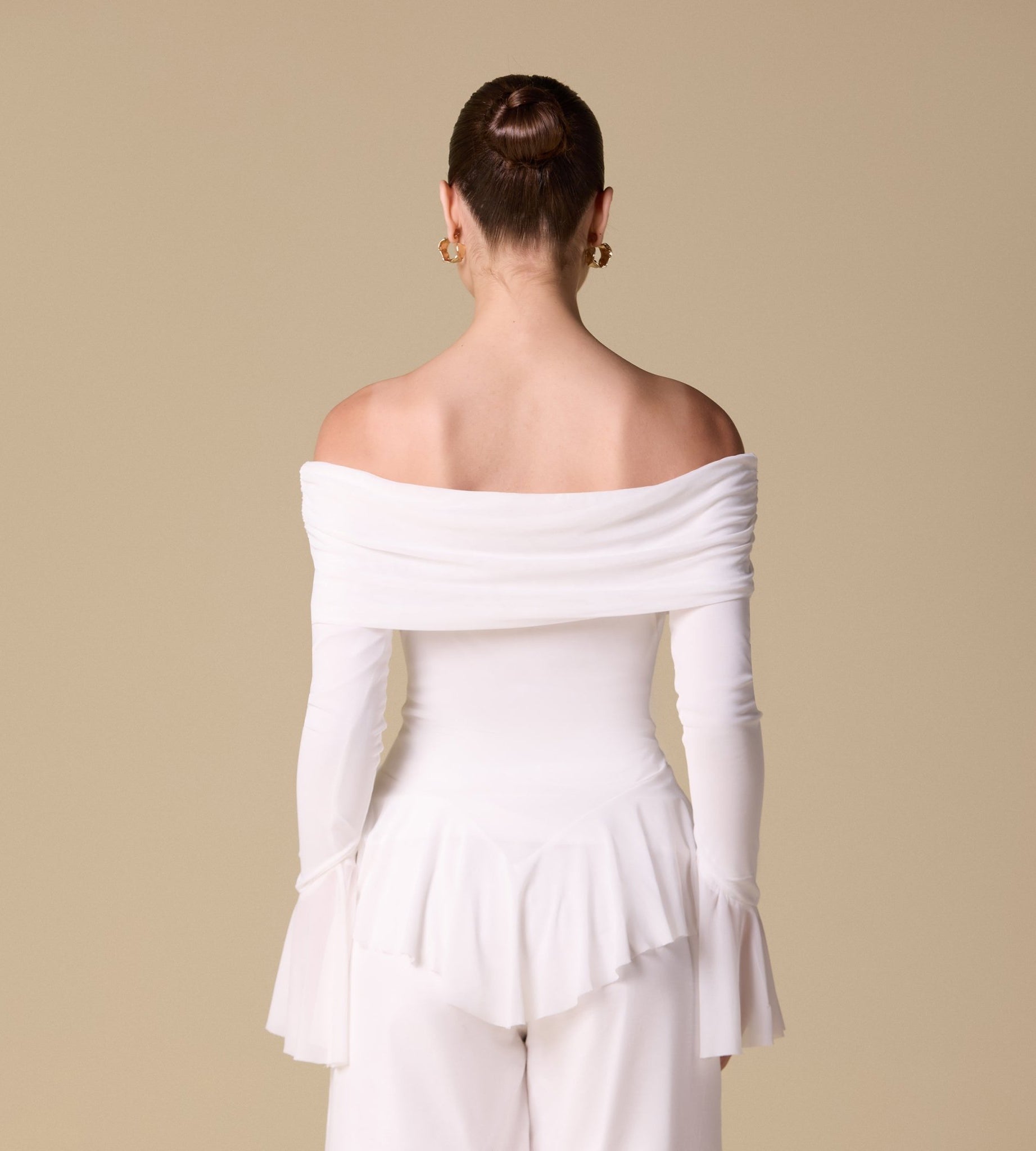 Ruffles Off - shoulder Top - shopaleena