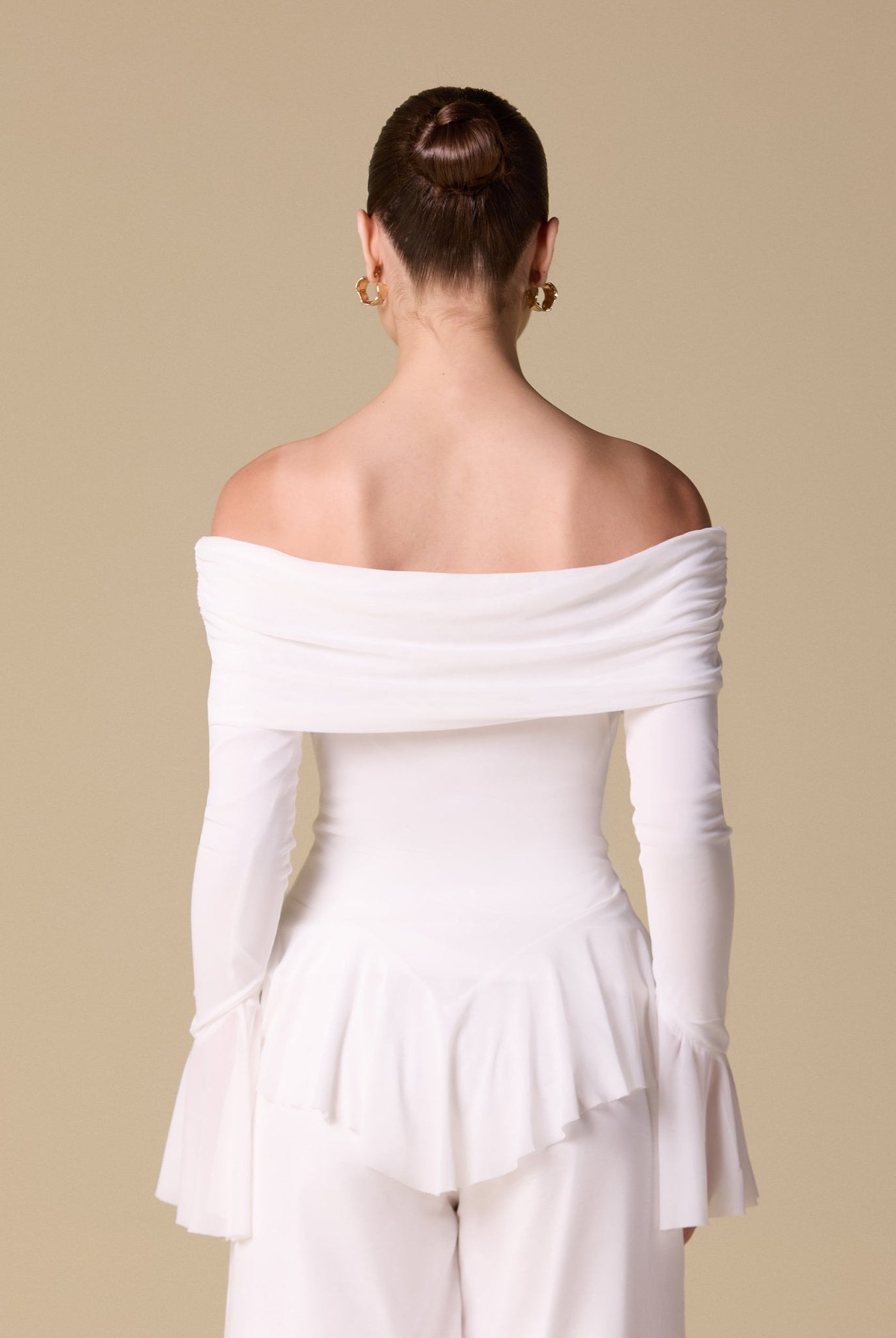 Ruffles Off - shoulder Top - shopaleena