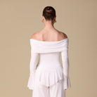 Ruffles Off - shoulder Top - shopaleena