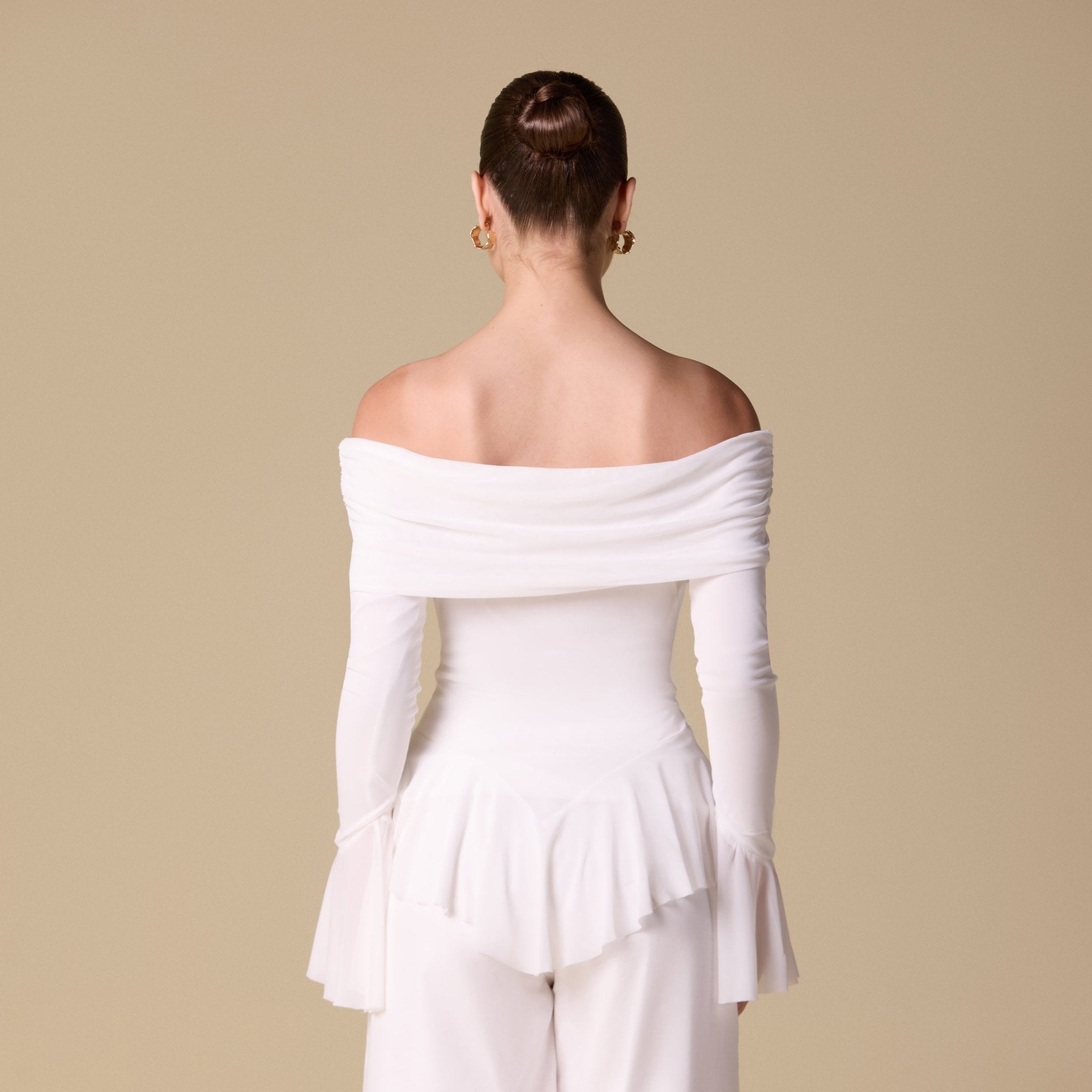 Ruffles Off - shoulder Top - shopaleena