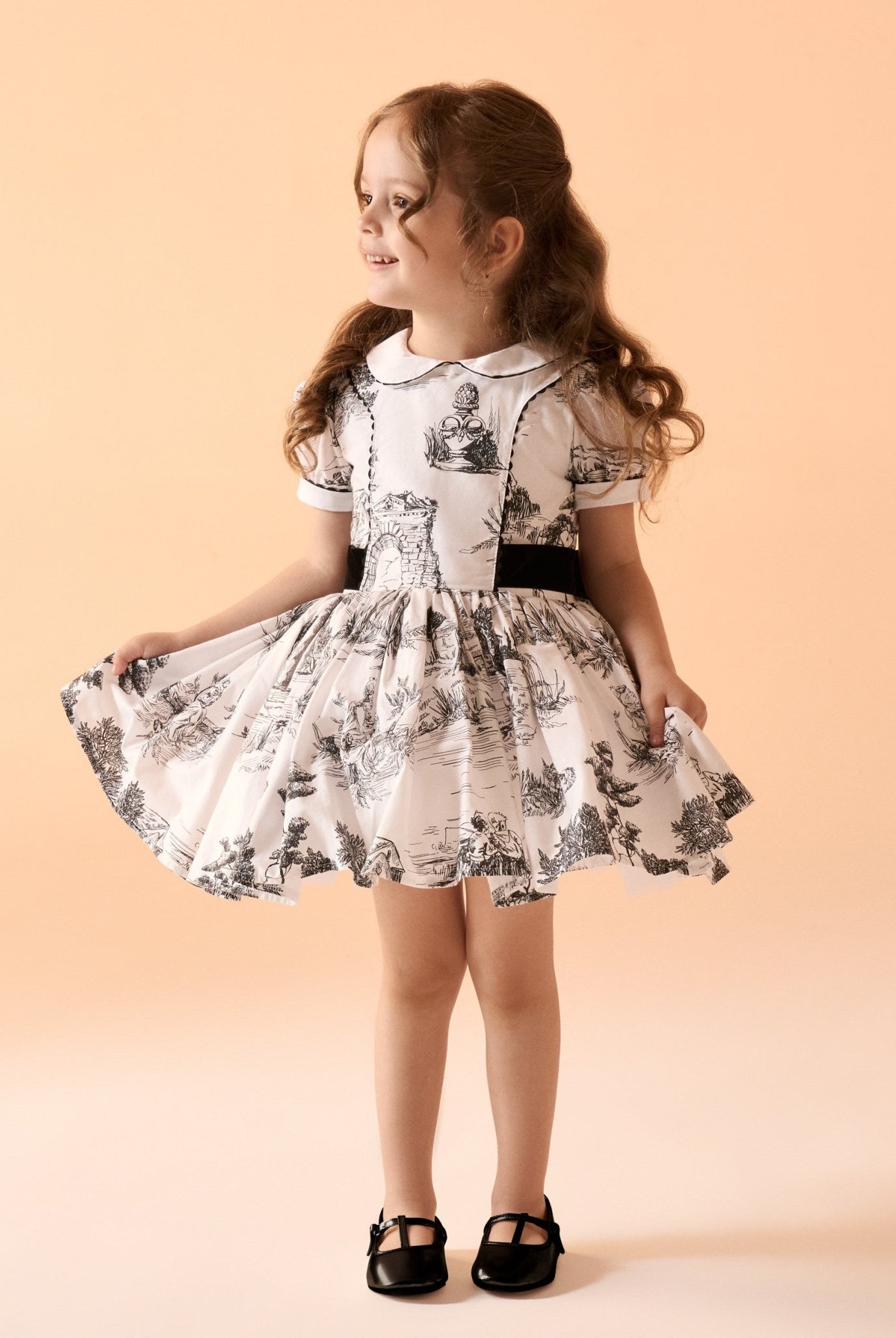 Short Sleeve Cotton Dress With Belt - shopaleena